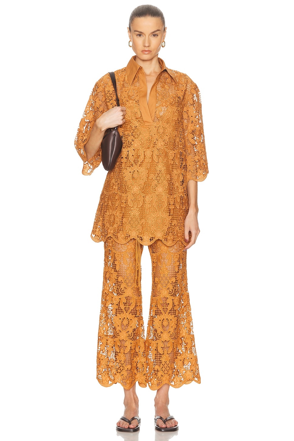 Coco Lace Flare Pant - 5