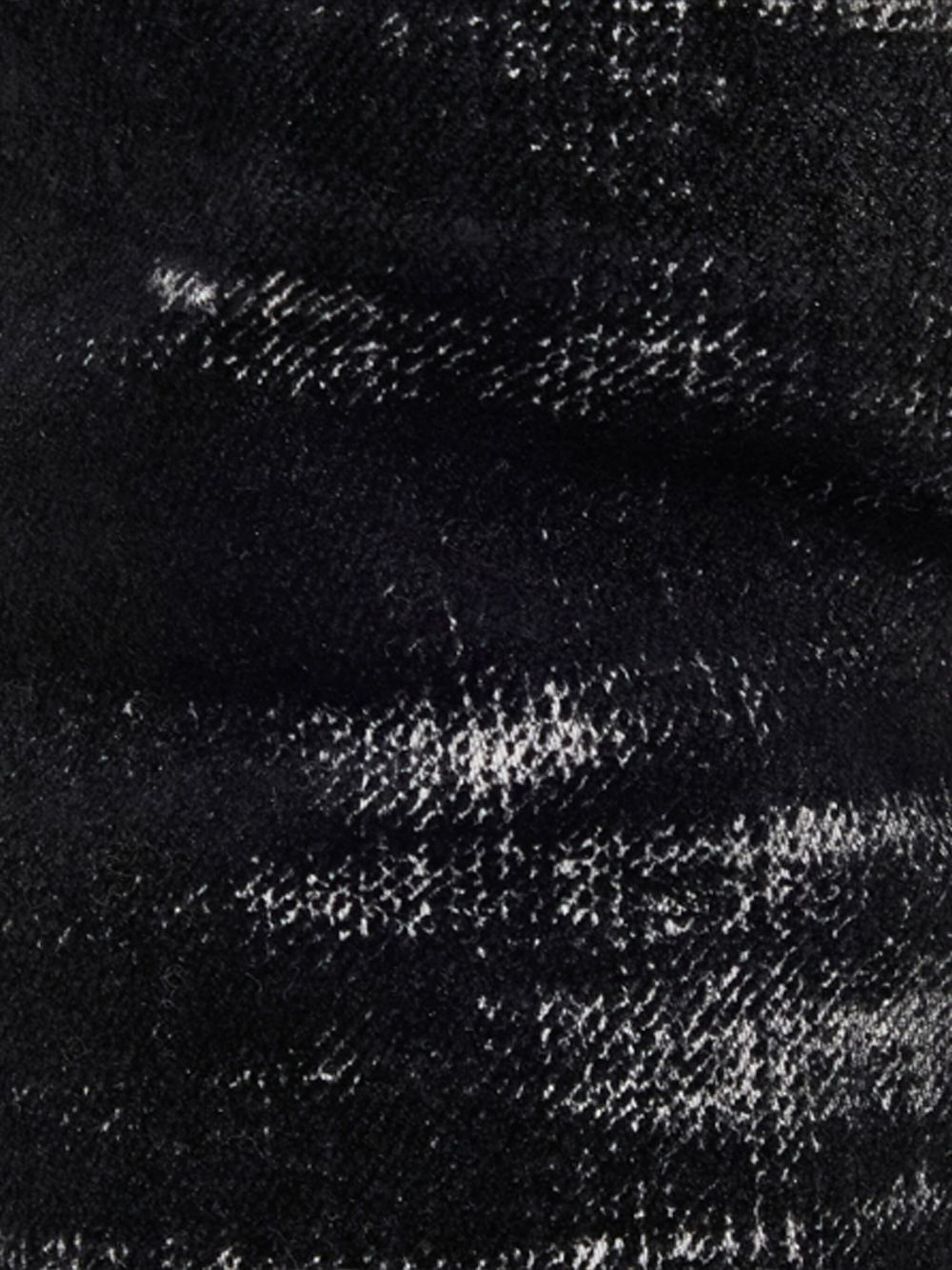 distressed flared jeans - 7