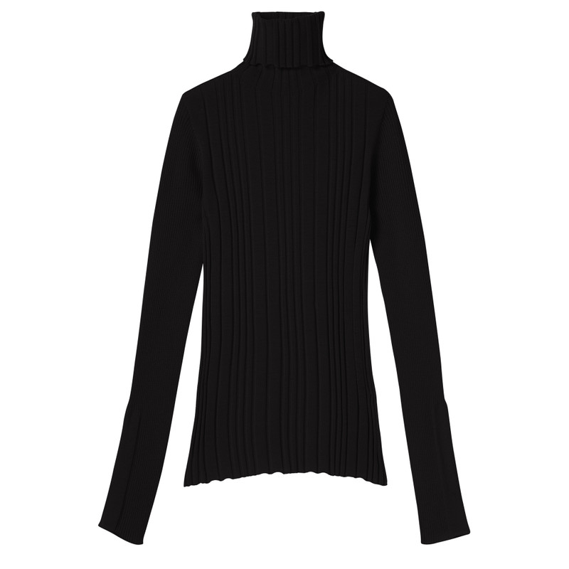 Sweater Black - Knit 1