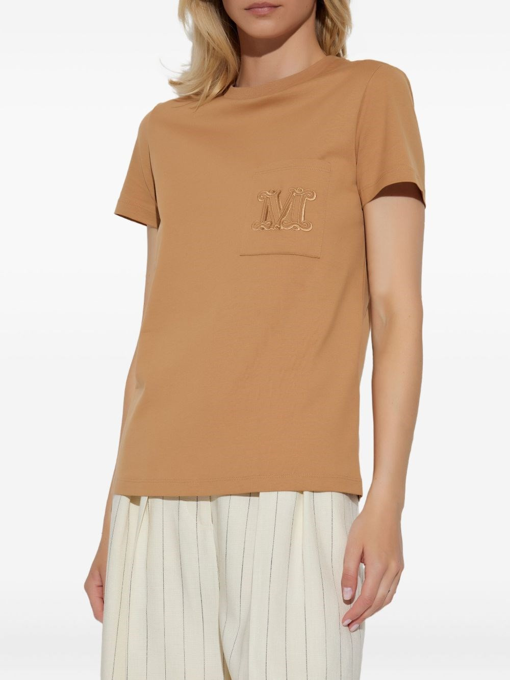 Logo cotton t-shirt - 4