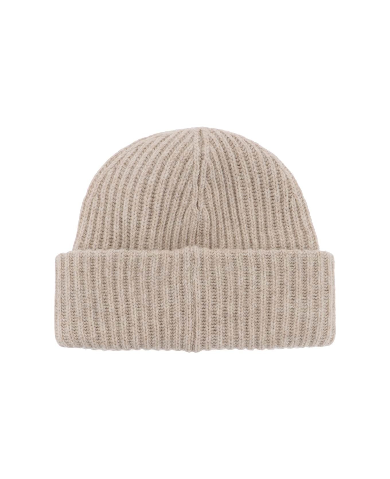 Hats In Beige Wool - 2