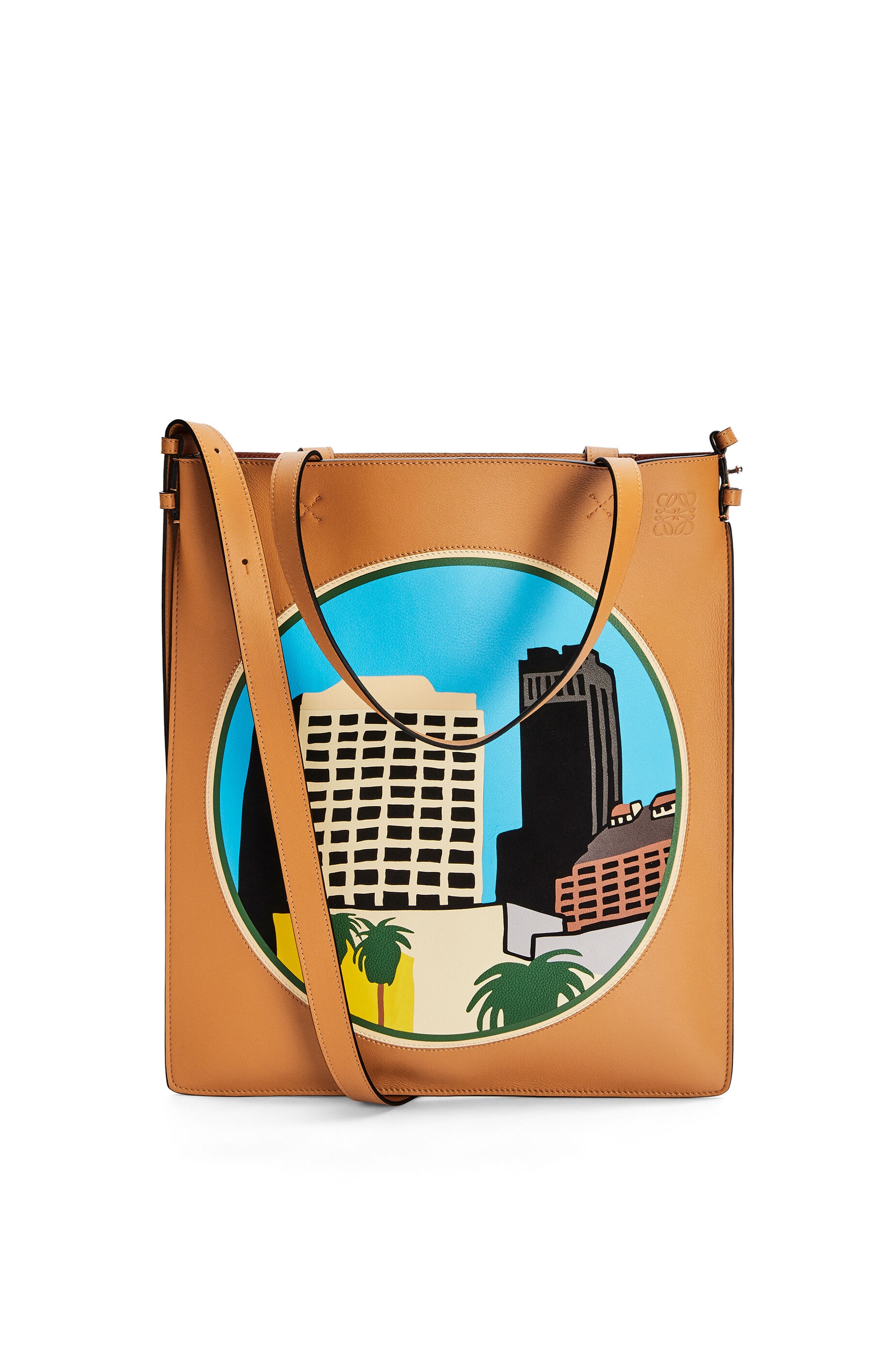 L.A. Series Vertical Tote bag in classic calfskin - 1