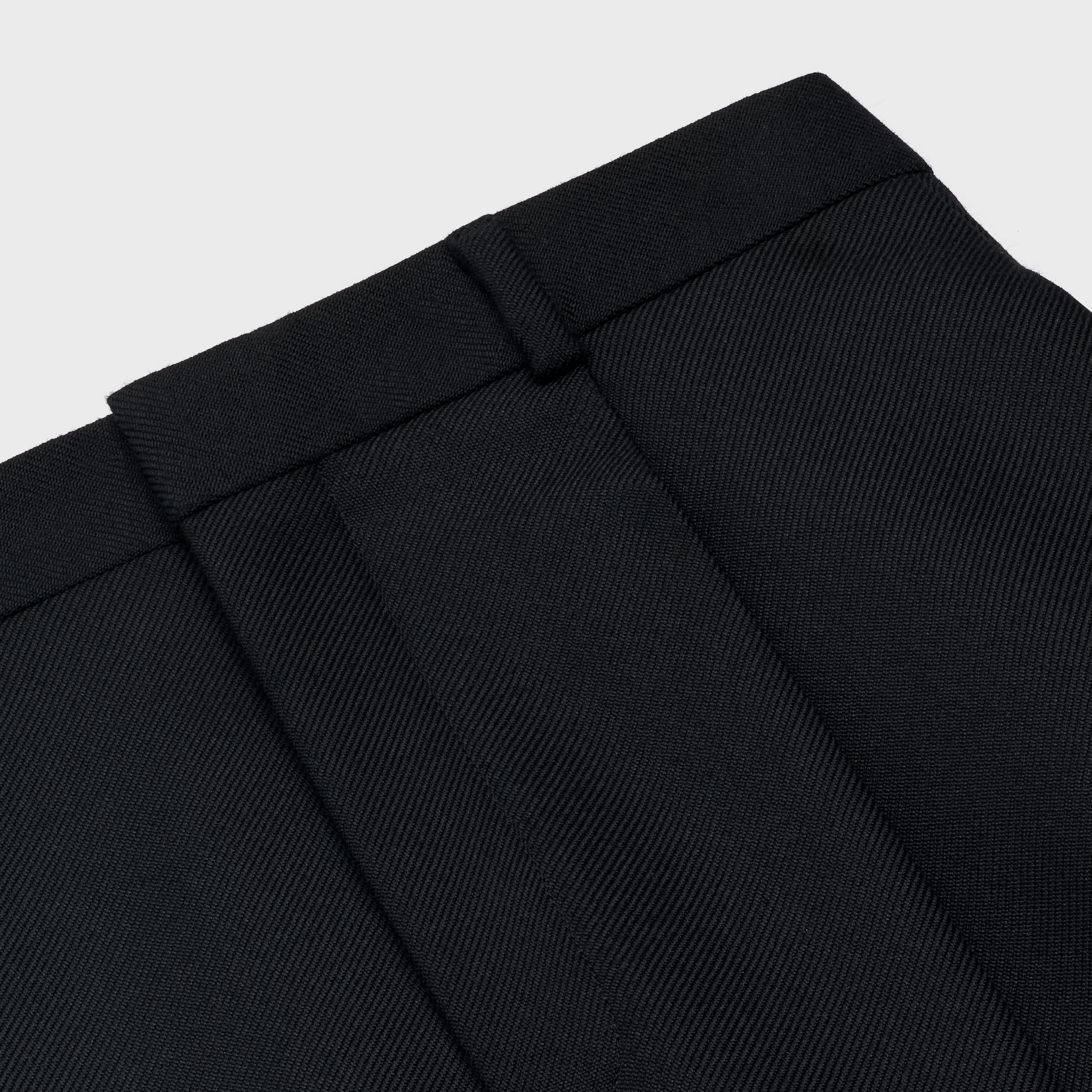 TAILLAT PANTS IN WOOL GABARDINE AND MOHAIR - 3