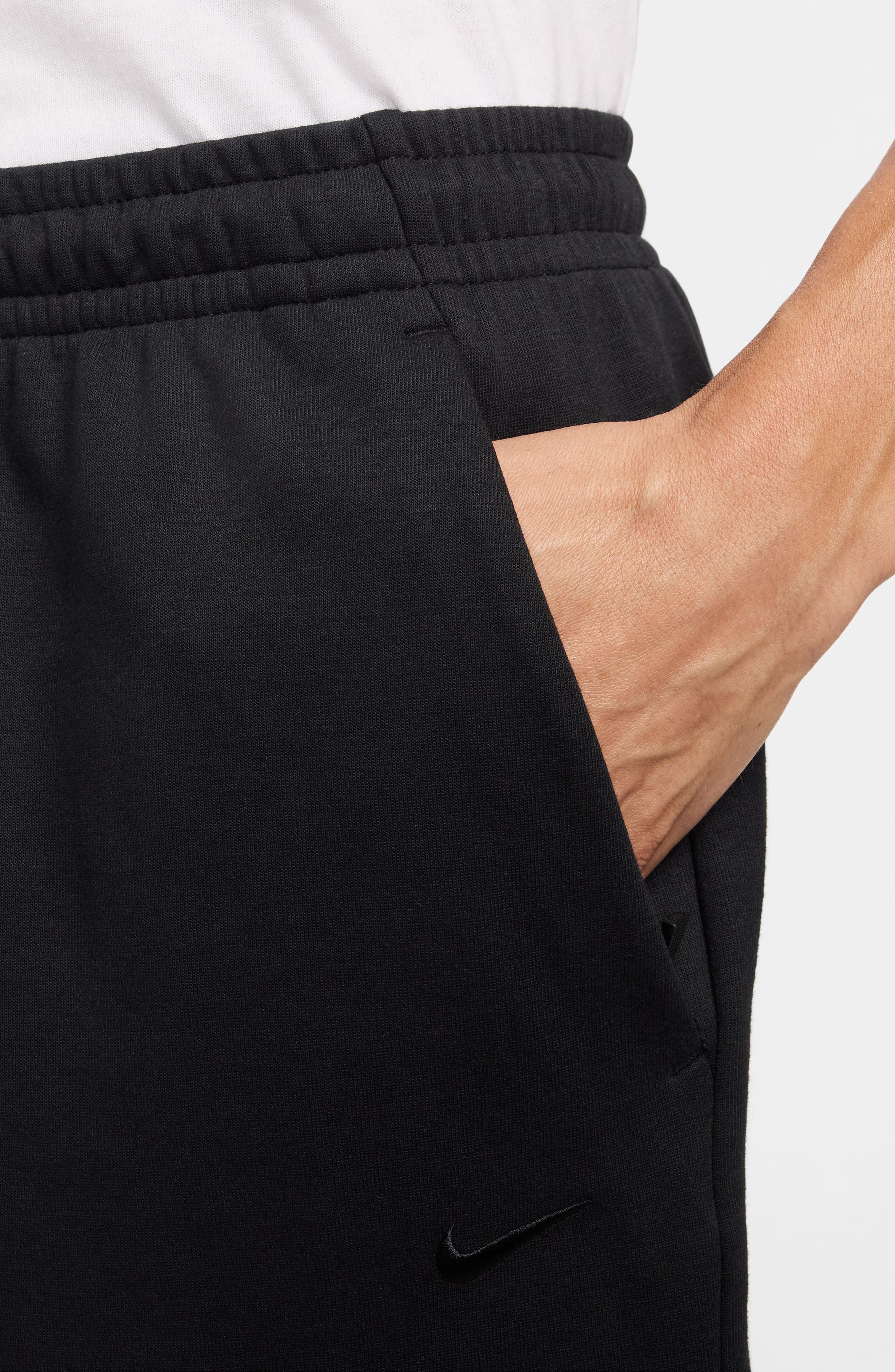 Nike Primary Dri-FIT Unlined Shorts in Black/Black at Nordstrom - 5