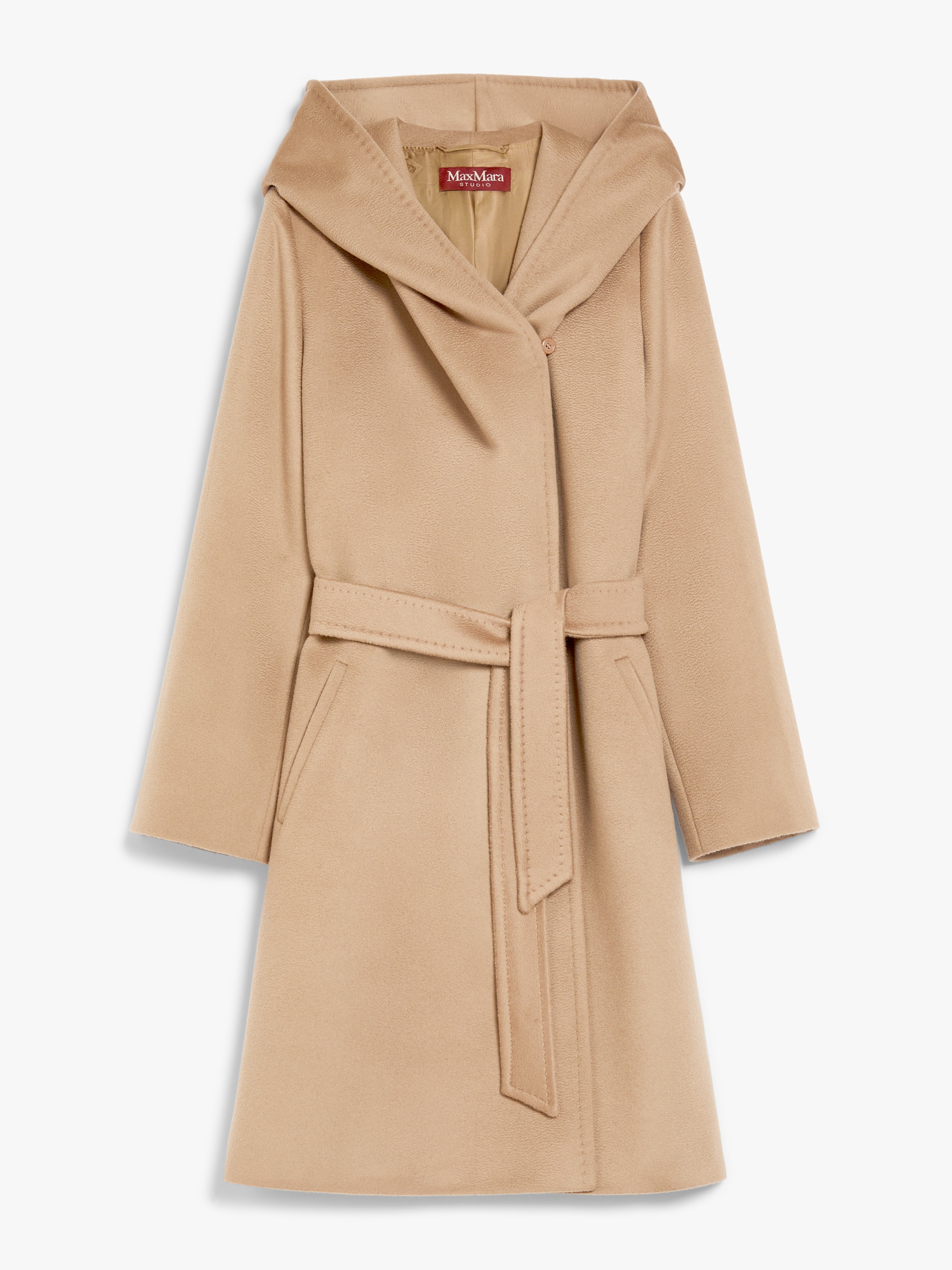 NEWMANG Hooded wool coat - 1
