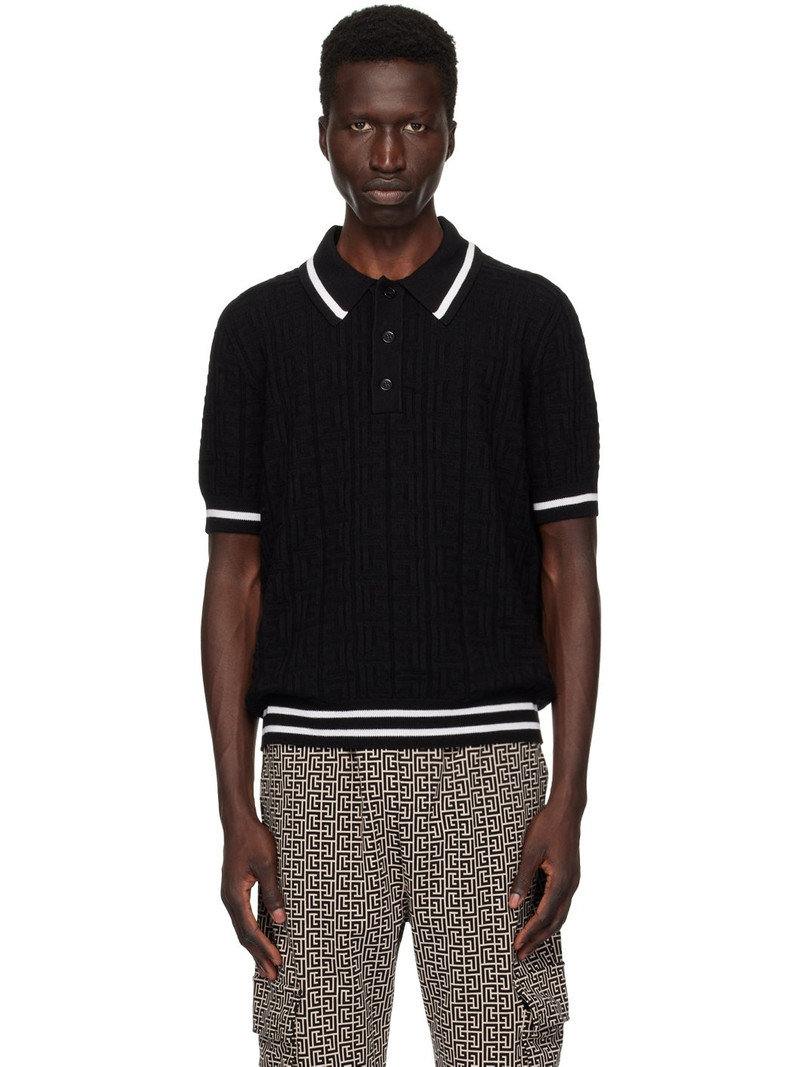 4G knitted polo shirt 1