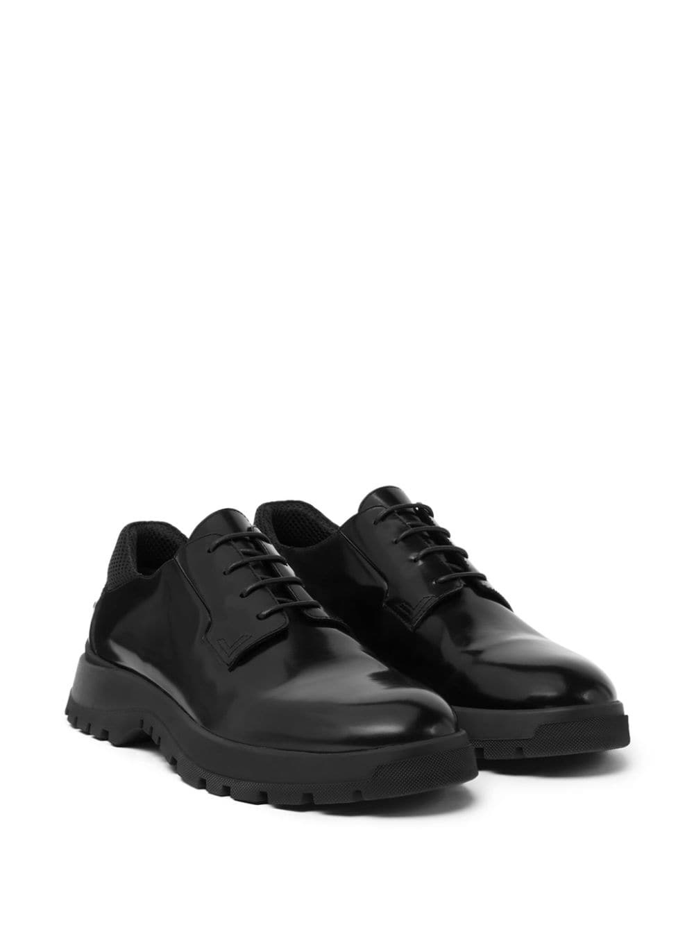 patent leather derby shoes - 2