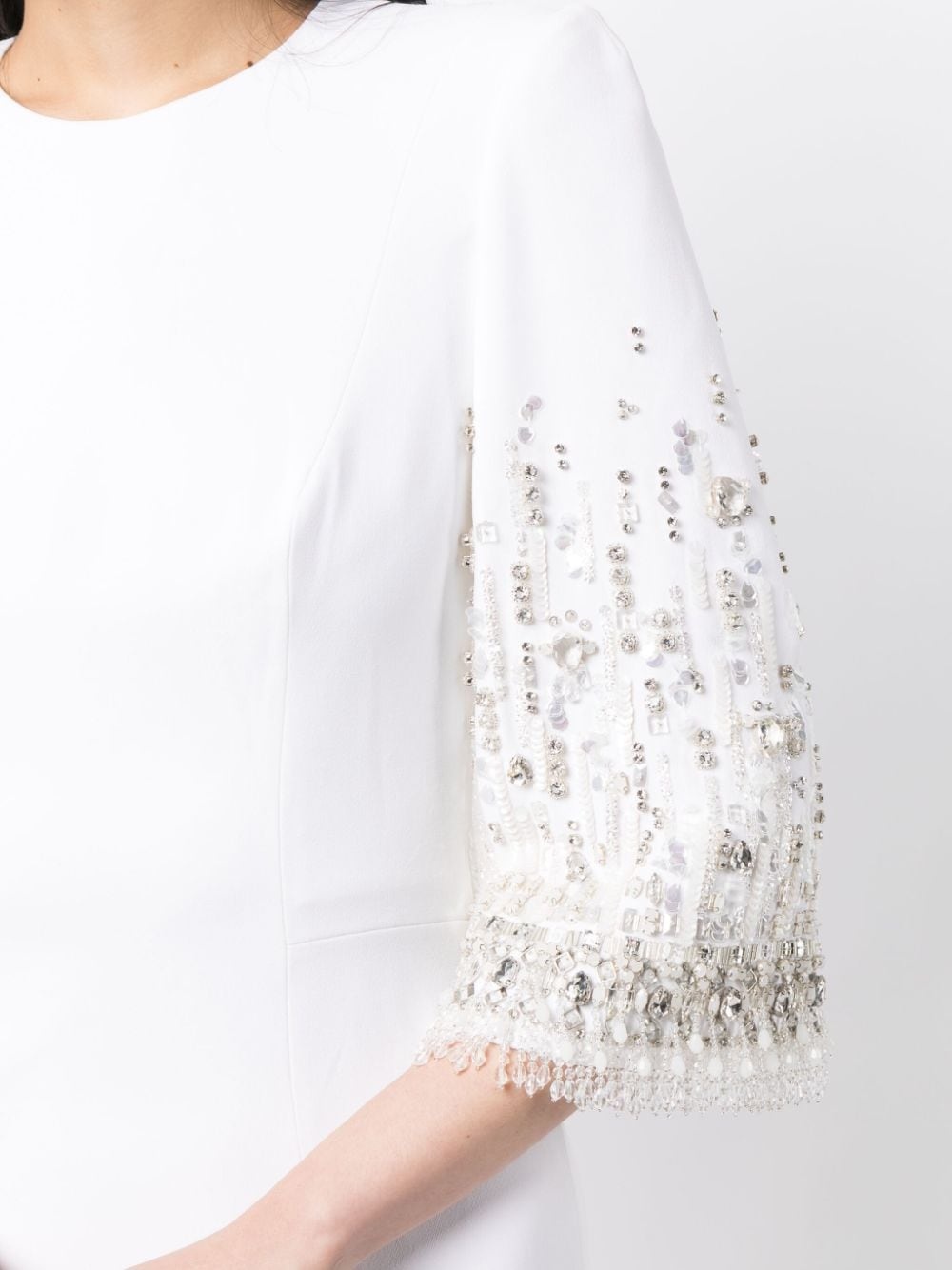 Ebba crystal-embellished midi dress - 5