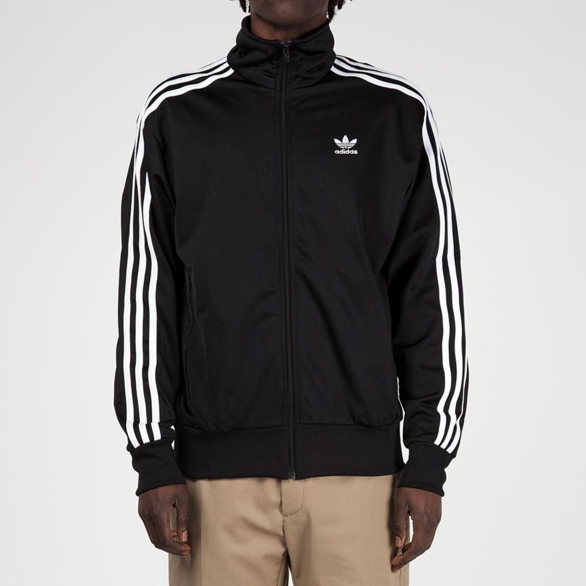adidas originals Firebird Track Jacket Retro Athleisure Casual Sports Black DV1530 - 3