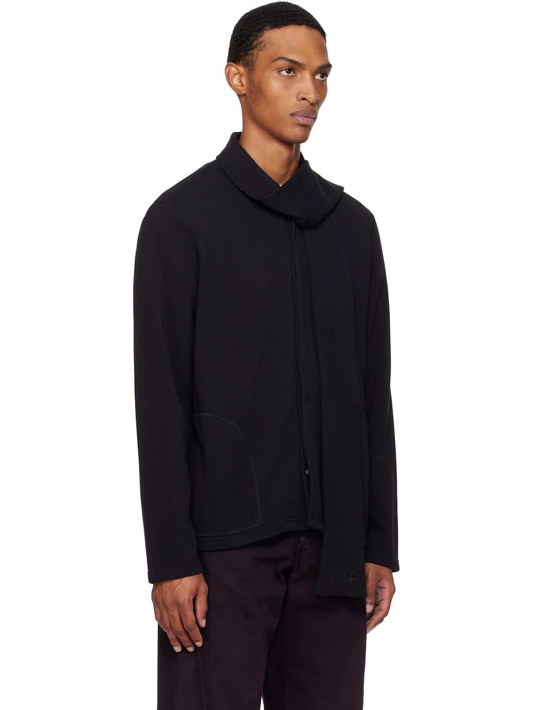 Black Long Sleeve Jacket - 2