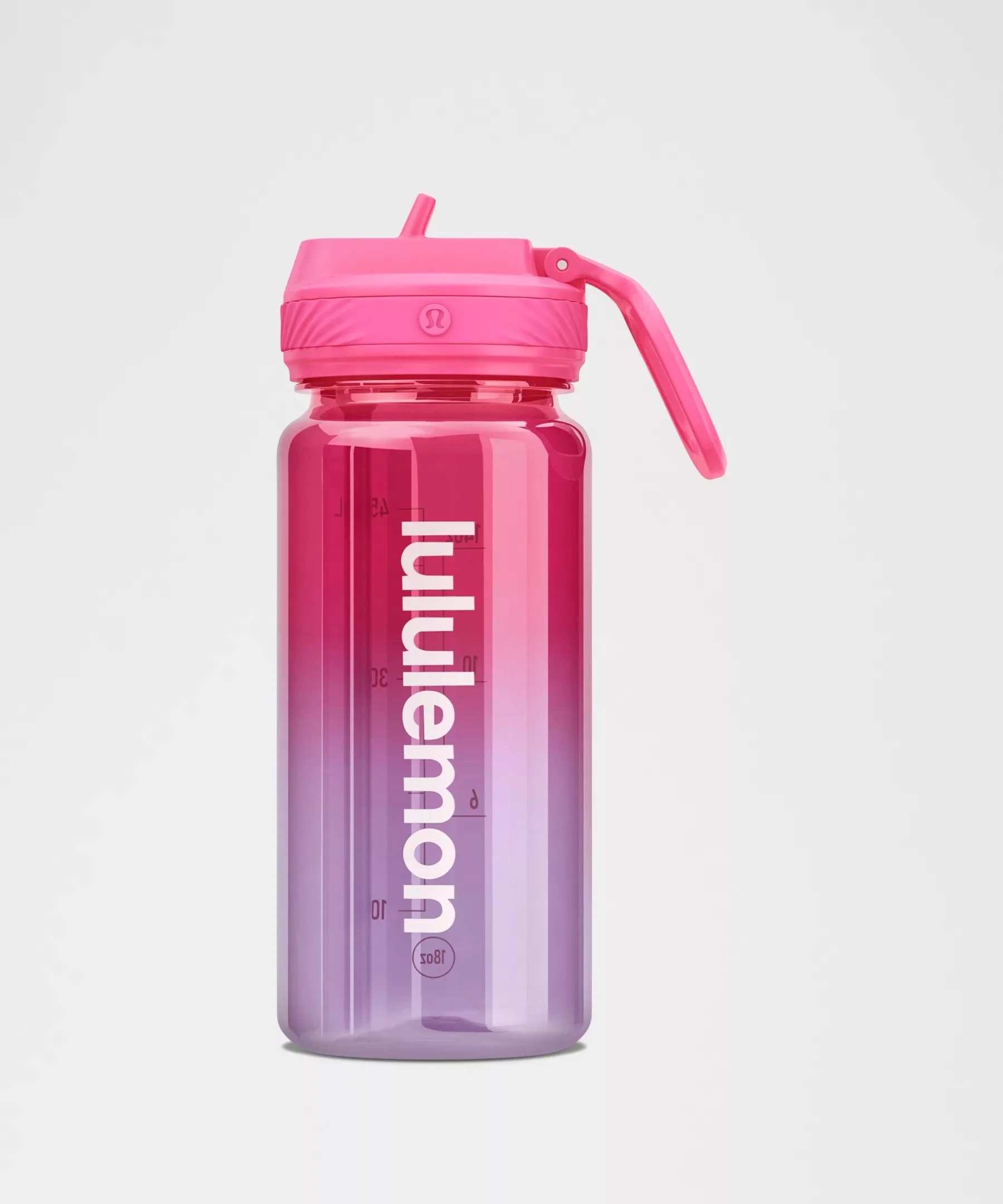 Back to Life Clear Bottle 18oz Straw Lid *Ombre - 1