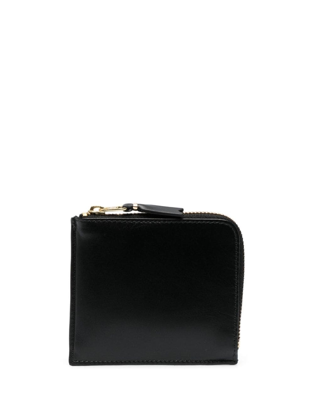 leather zipped wallet - 1