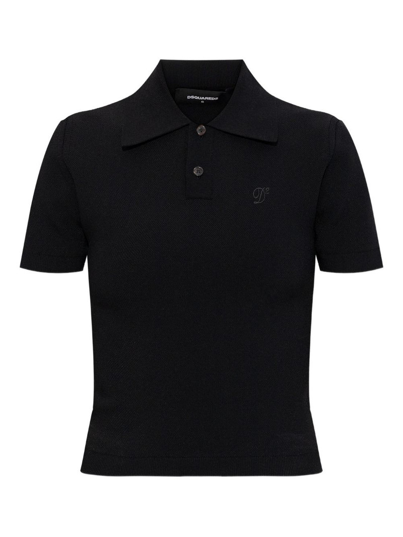 button-fastening polo shirt 1