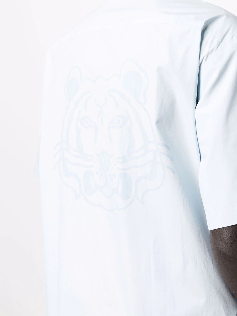 Tiger Head-print short-sleeve shirt - 5