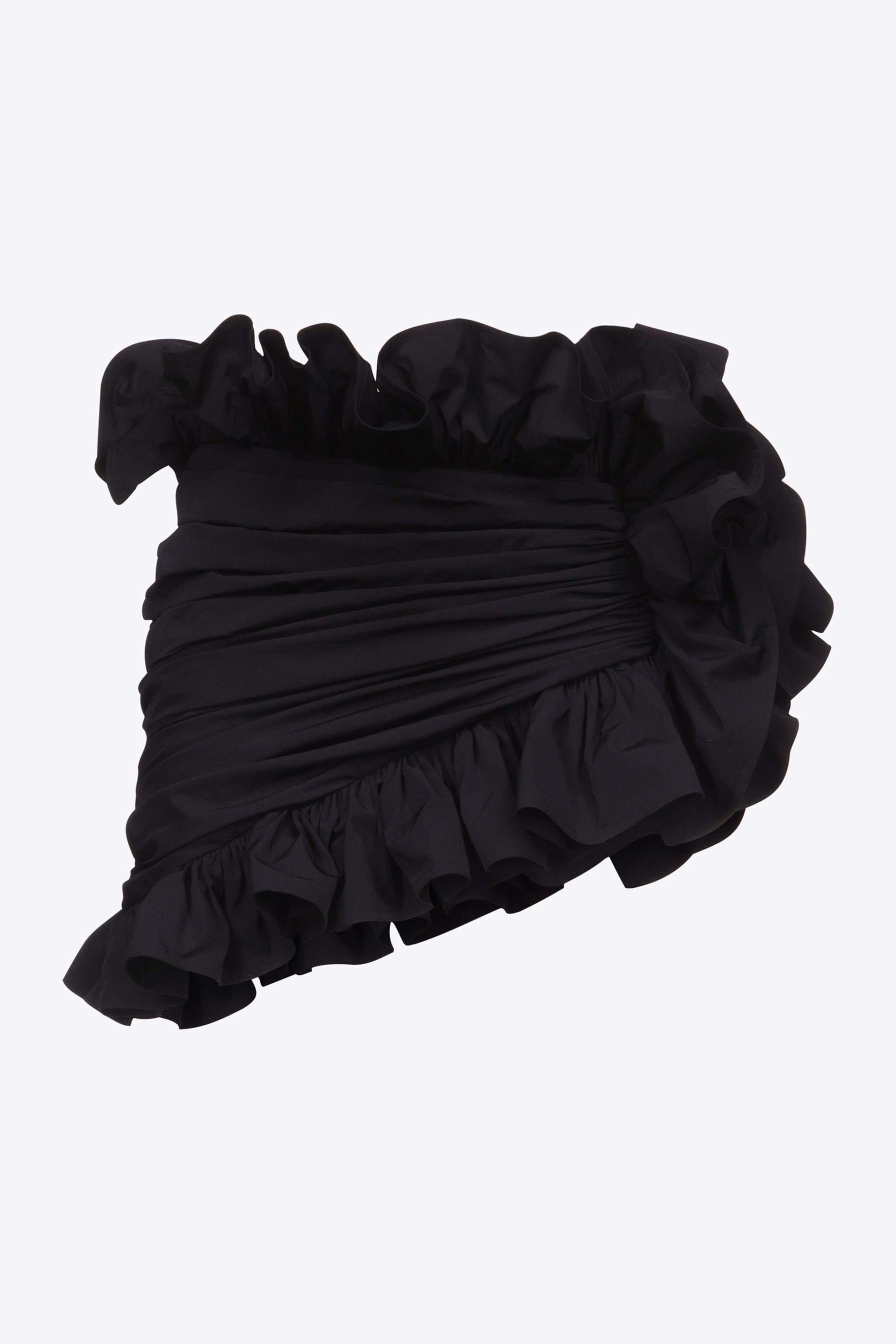 RUFFLE MINI SKIRT - 1