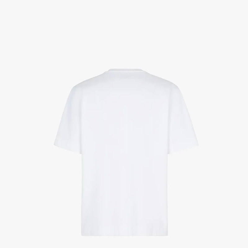 FENDI White jersey T-shirt outlook