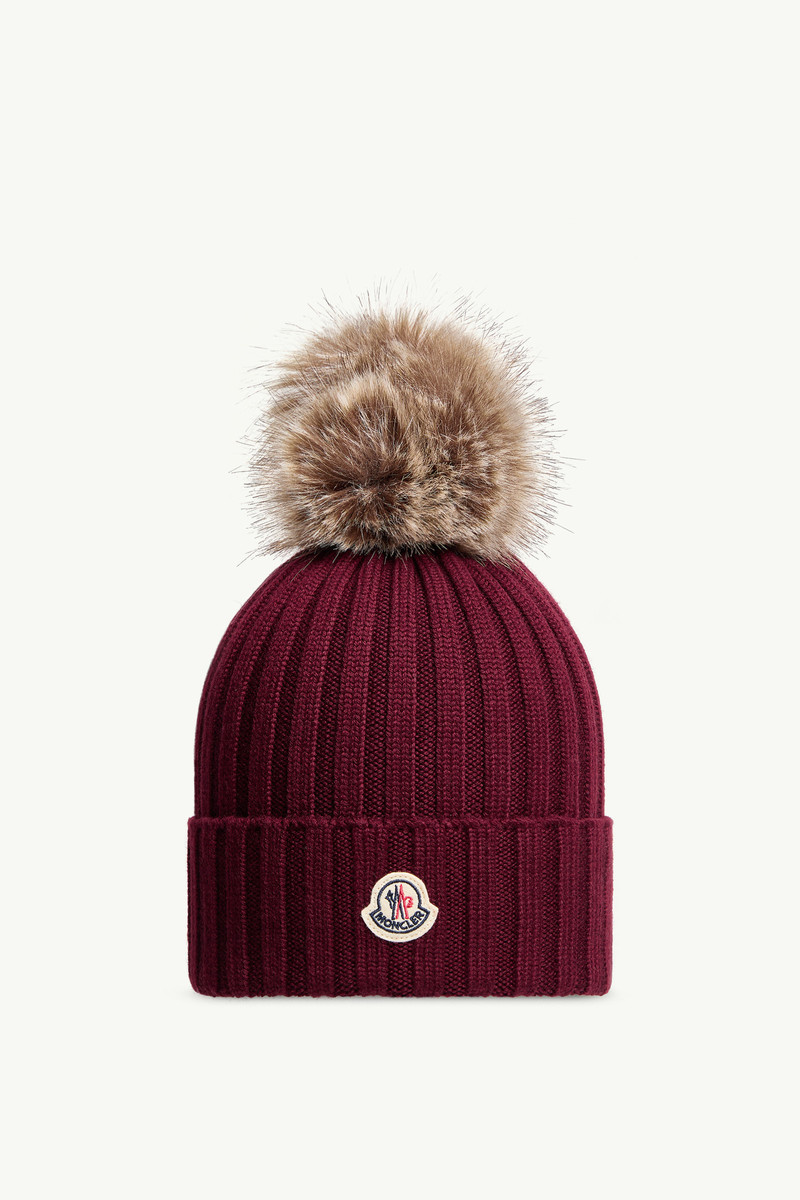 Wool Beanie with Pom Pom 1