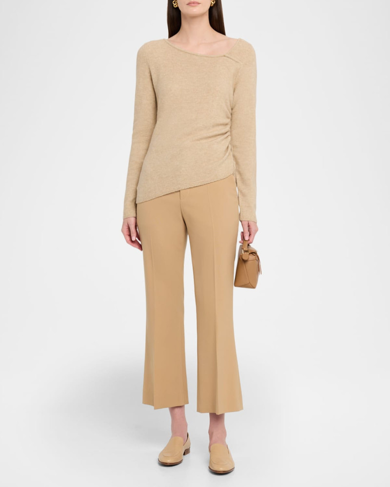Theory Cashmere-Blend Asymmetric Sweater outlook