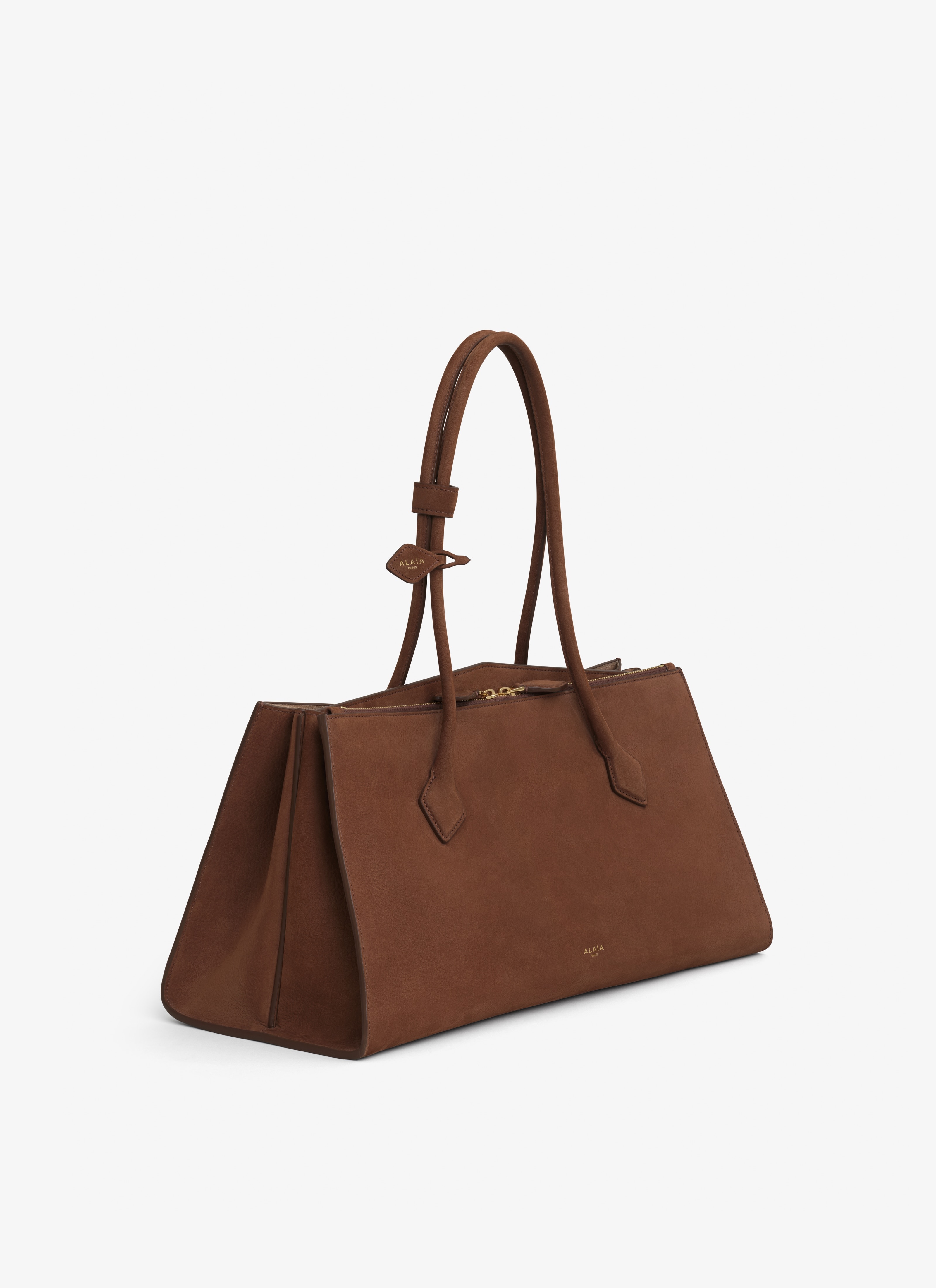 LE TECKEL TOTE BAG IN NUBUK CALFSKIN - 3