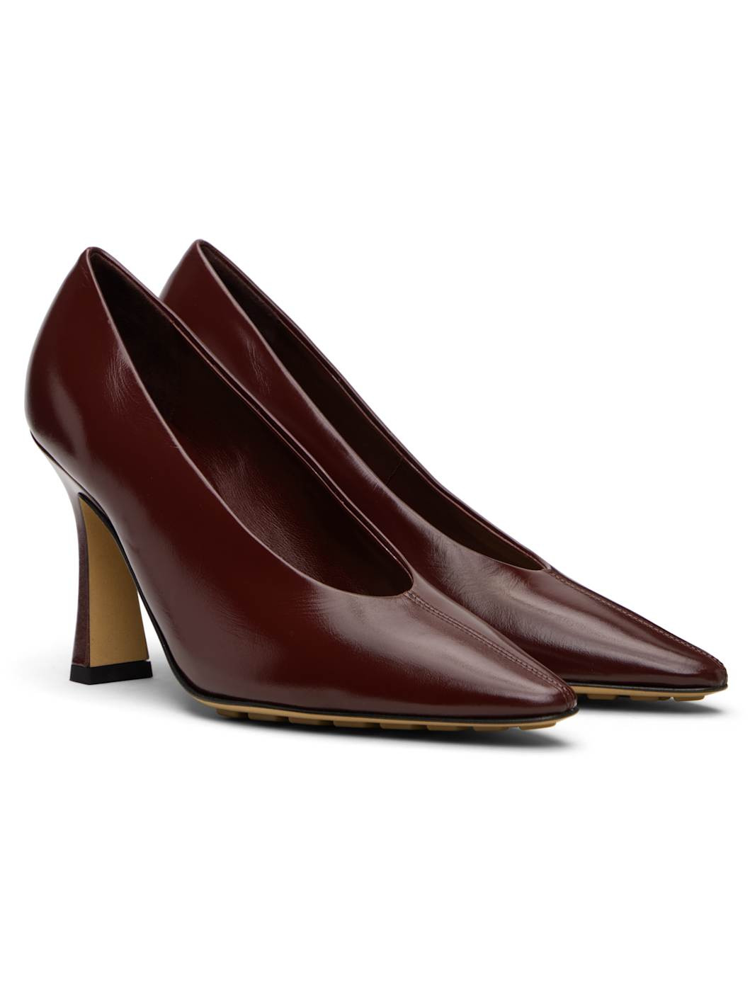 Burgundy Sofia Heels - 4