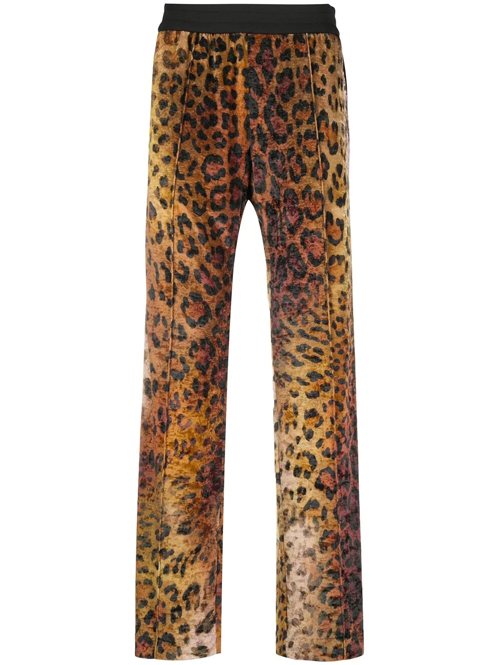 pop animalier print track pants - 1