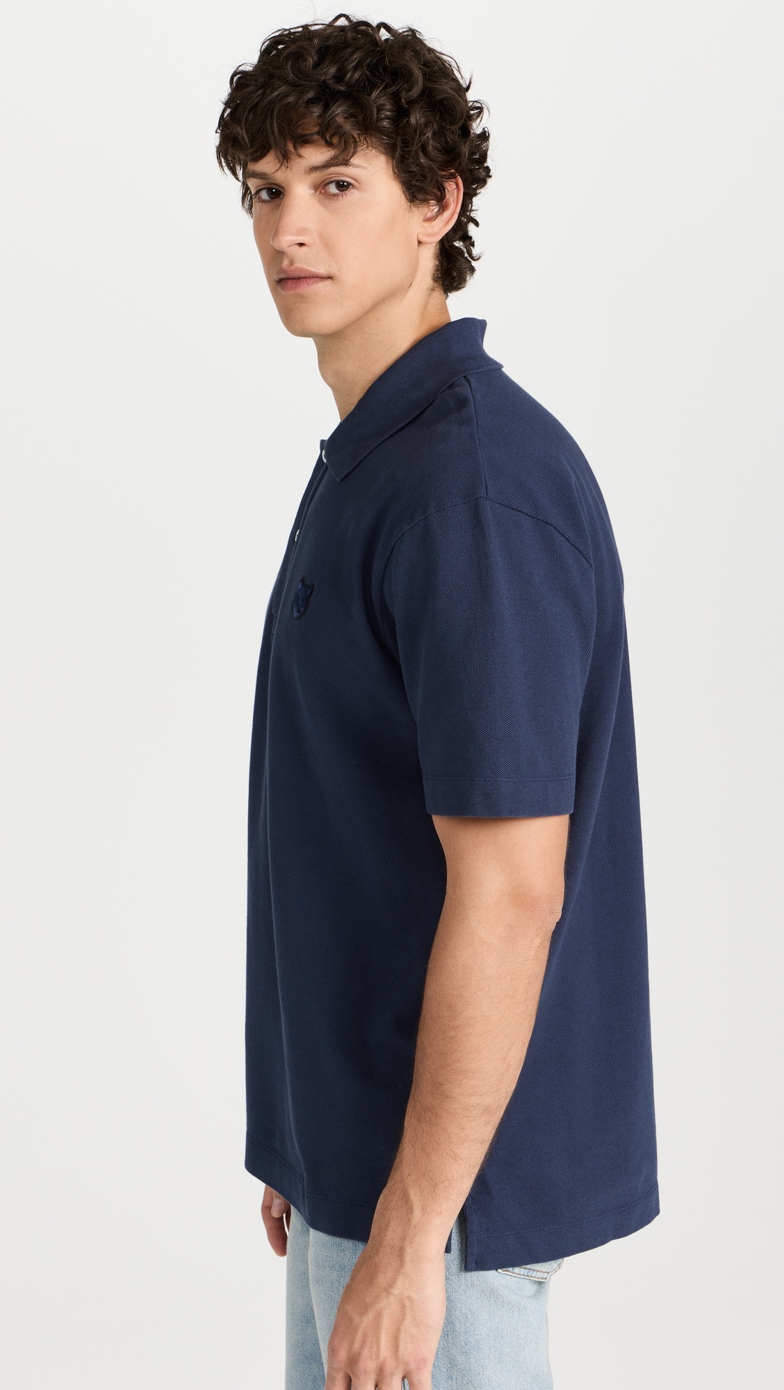 Bold Fox Head Patch Comfort Polo - 3