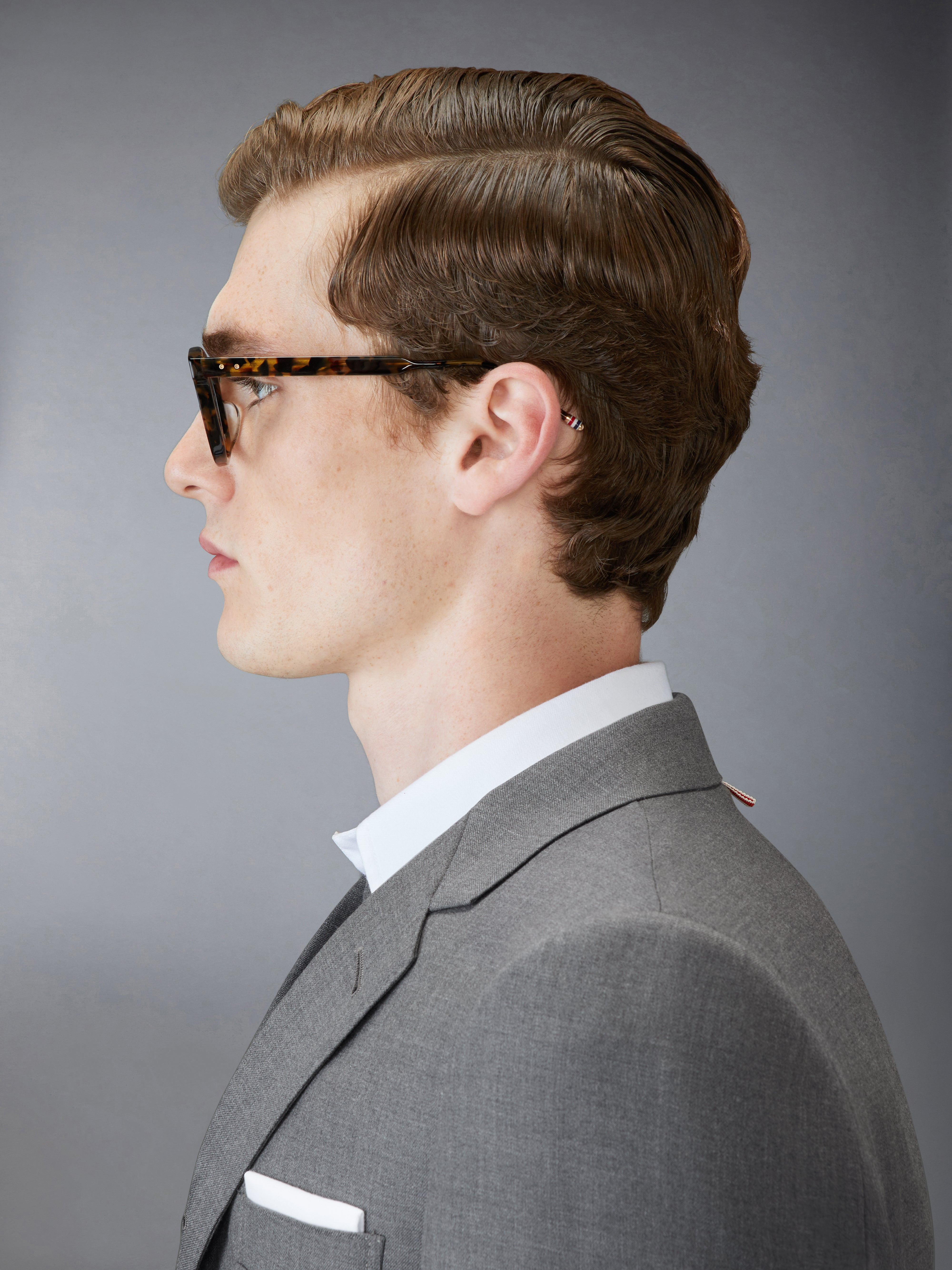 TOKYO TORTOISE ACETATE RECTANGULAR EYEGLASSES - 4