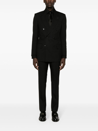 TOM FORD double-breasted wool suit outlook