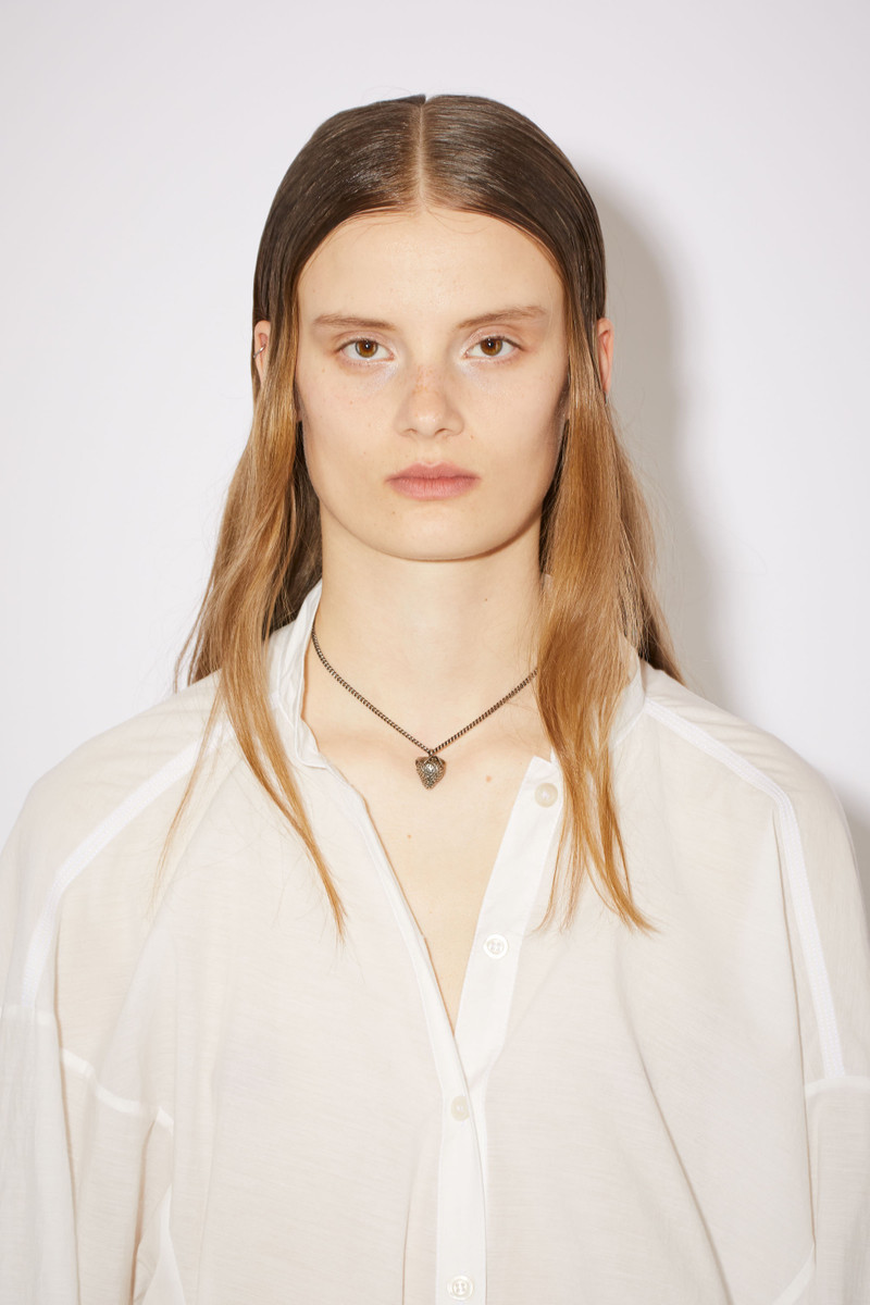 Acne Studios Silver strawberry necklace - Antique Silver outlook