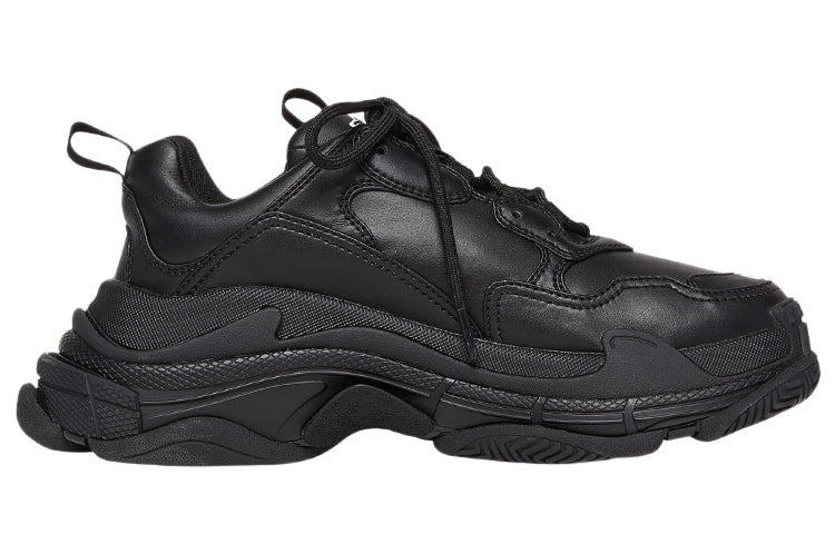 (WMNS) Balenciaga Triple S 'Black' 524039W2FA51000 - 2