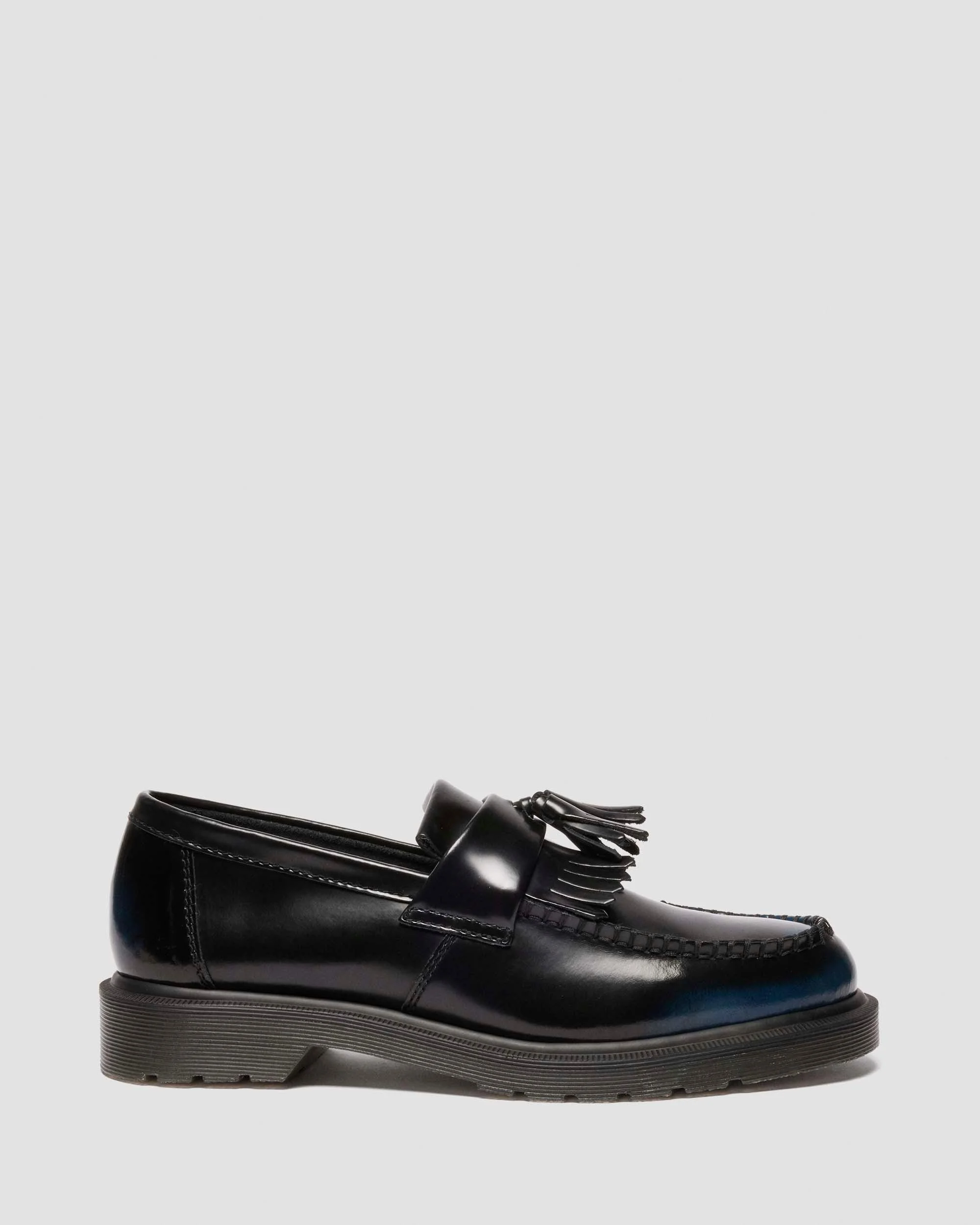 Adrian Arcadia Rub Off Leather Tassel Loafers - 1