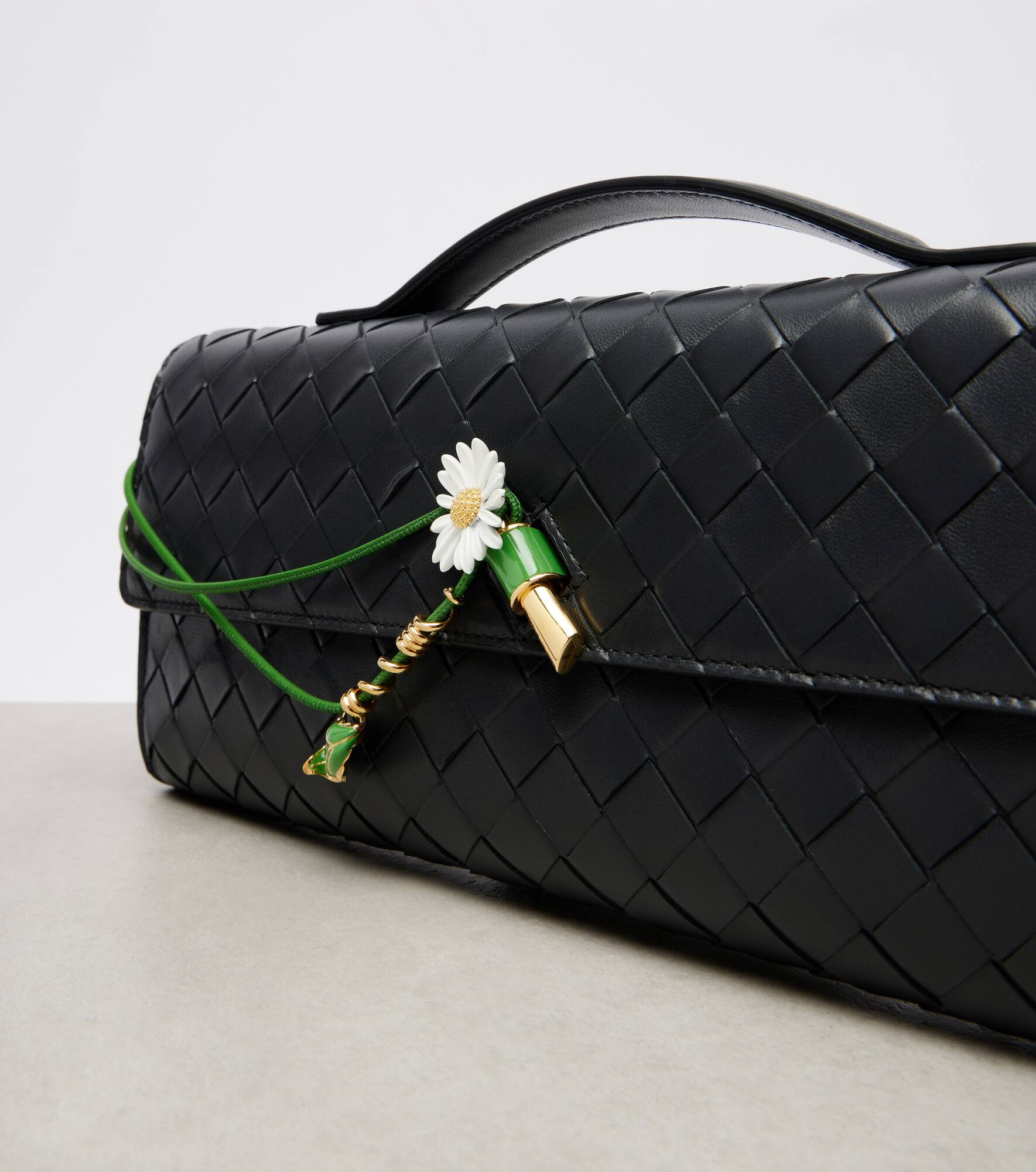 Andiamo Intrecciato leather clutch - 6