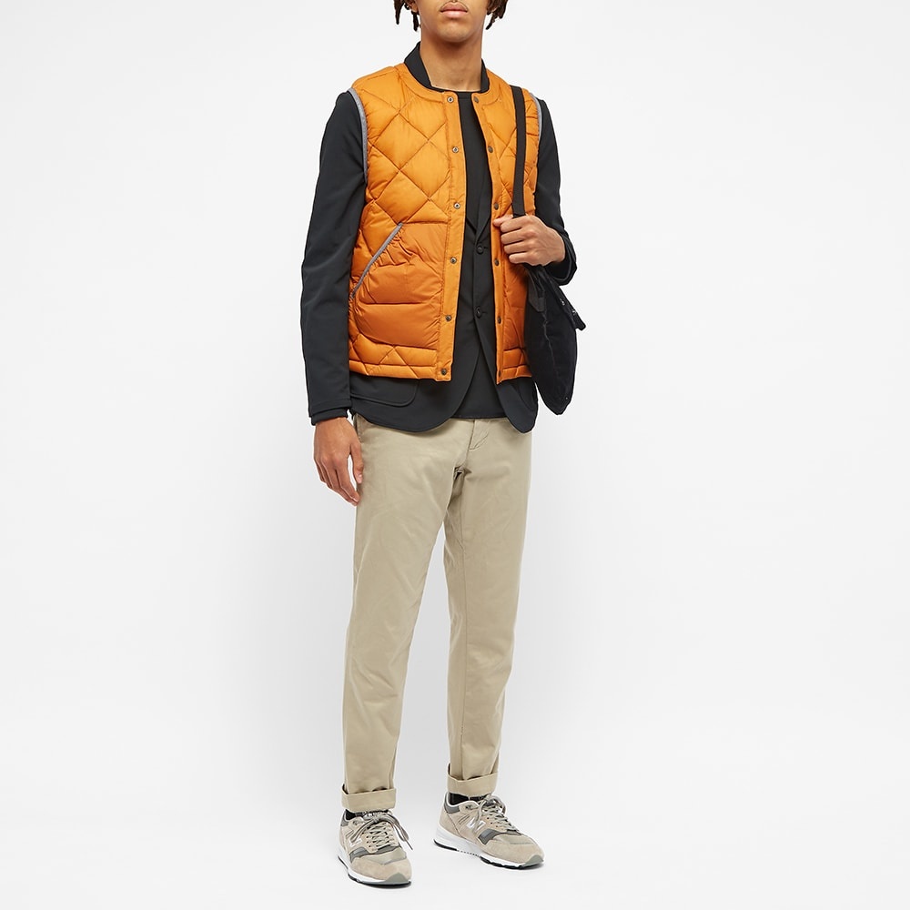 And Wander Diamond Stitch Down Vest - 6