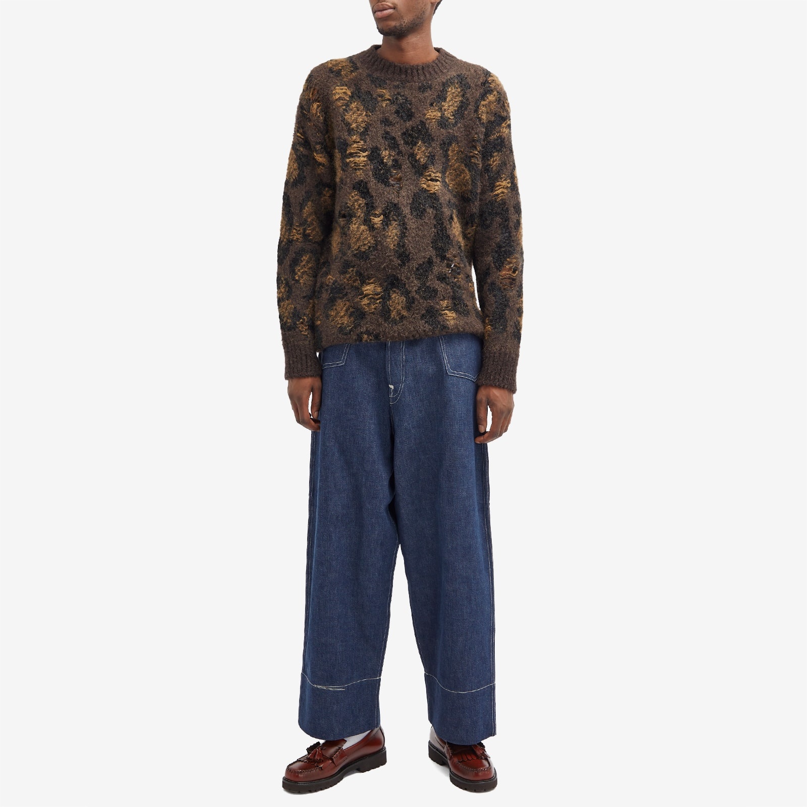 Junya Watanabe MAN Wool Interlock Knit Sweatshirt - 4