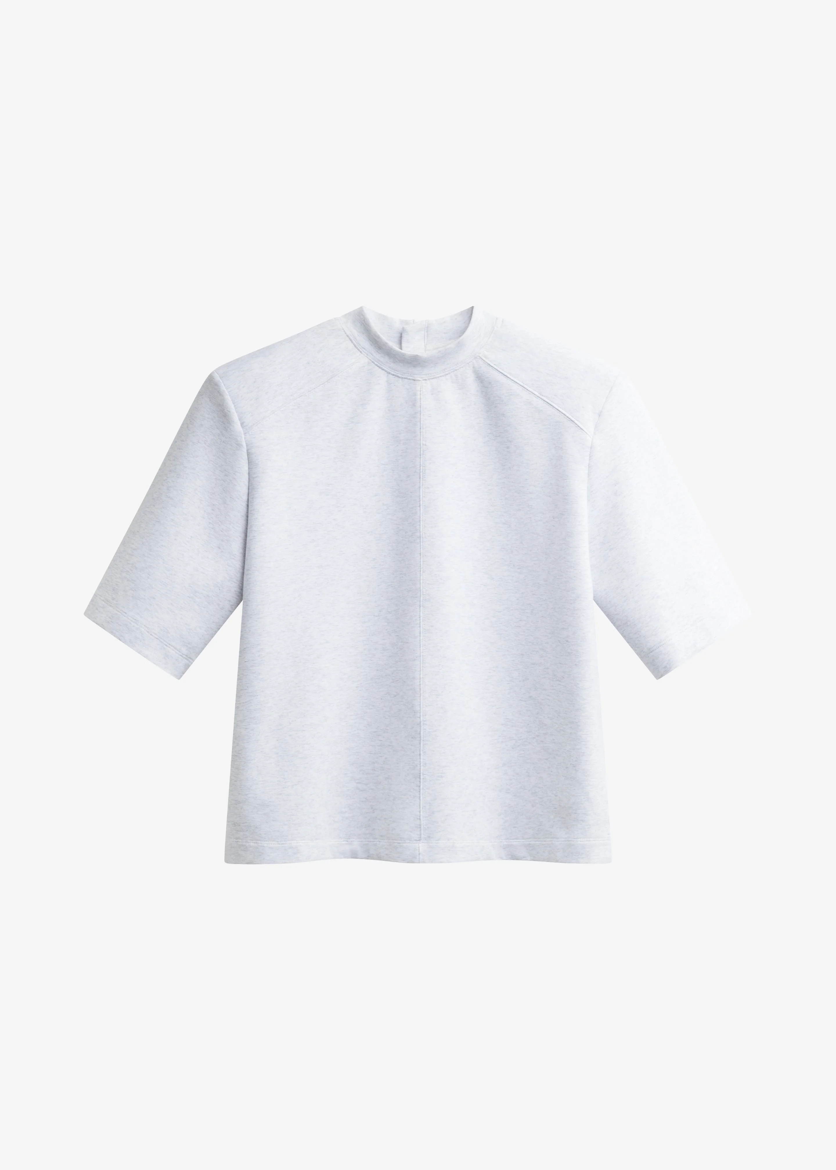 Alwen Neoprene Padded T-Shirt - Grey Melange - 1