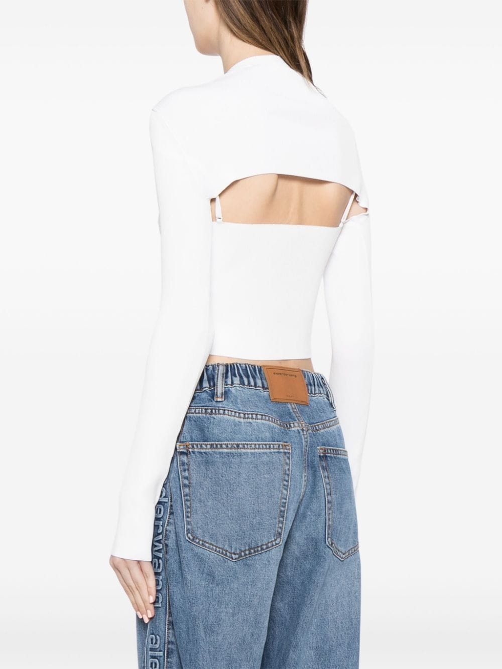 ALEXANDER WANG Women Cropped Cardigan With Cam I Tank Twinset - 3