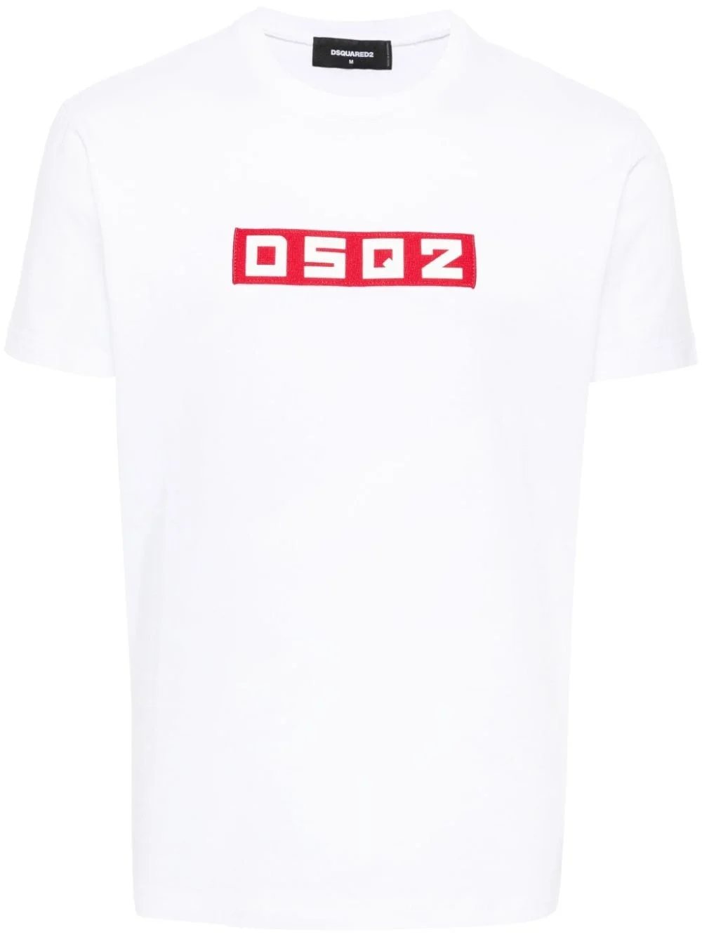 DSQ2 logo-appliqué T-shirt - 1