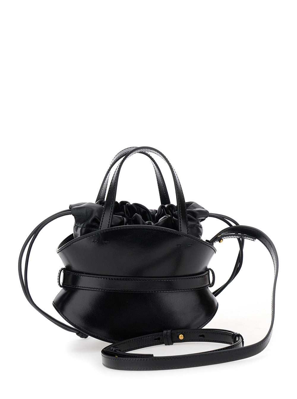 Balmain Women Shuffle Mini-Calfskin - 4