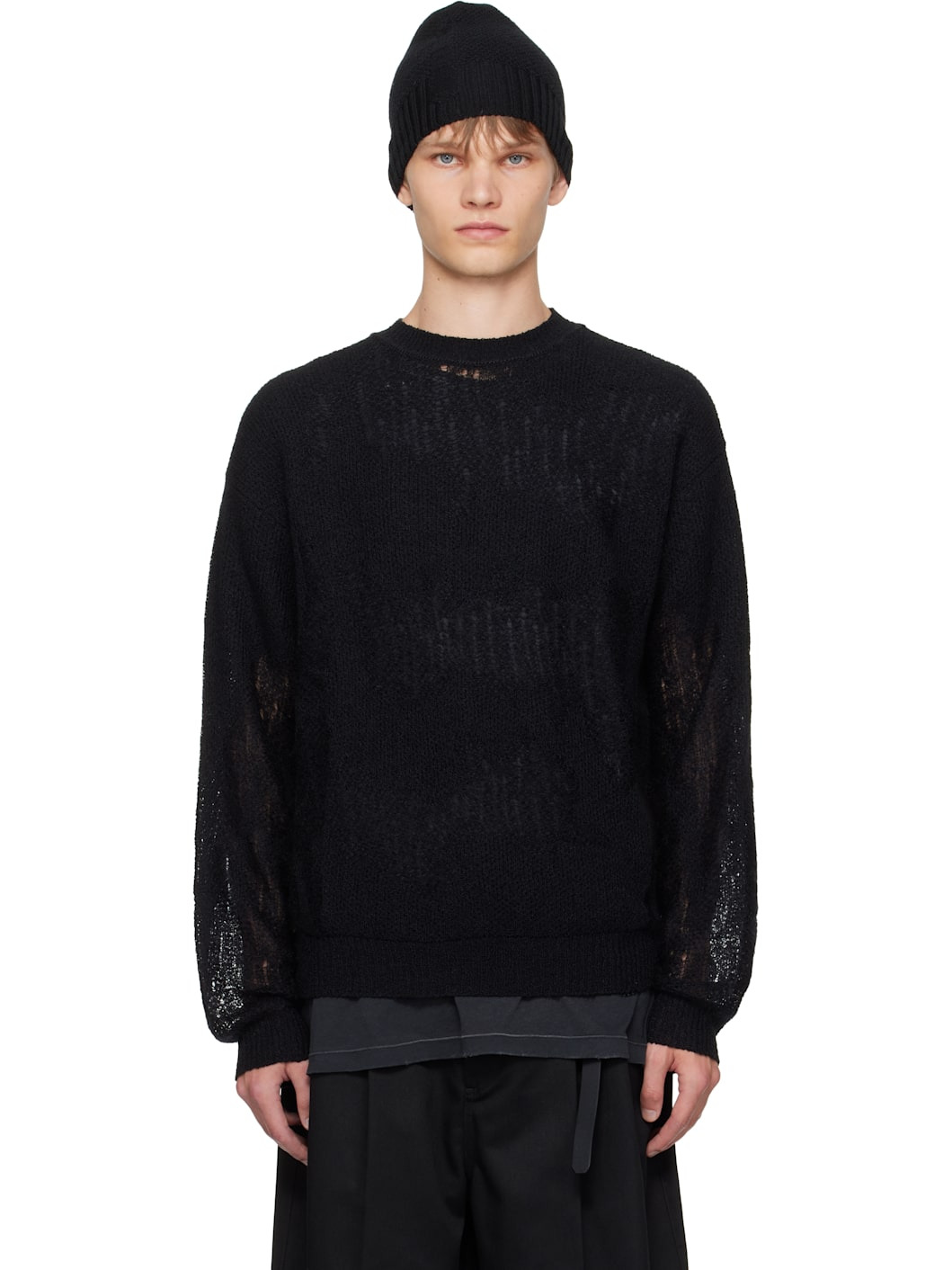 Black Kamillo Oversize Sweater - 1