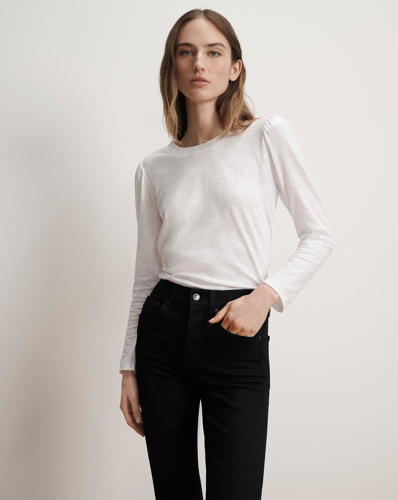 VERONICA BEARD MASON BASEBALL TEE outlook