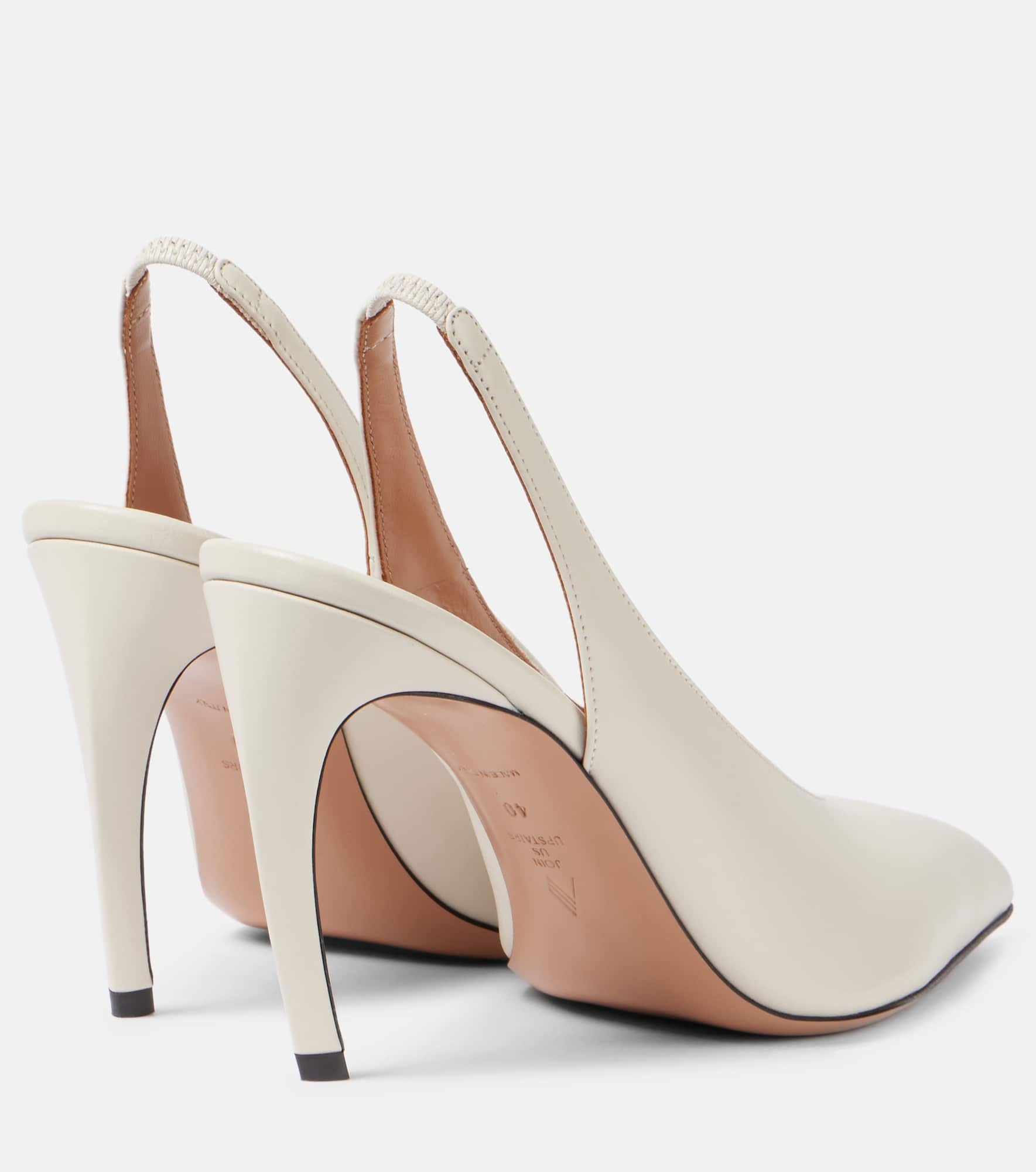 Viper 95 leather slingback pumps - 2