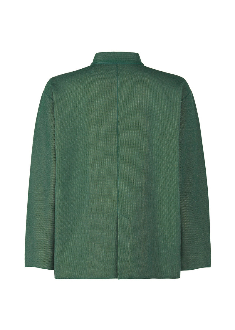 ISSEY MIYAKE INLAID KNIT CARDIGAN outlook