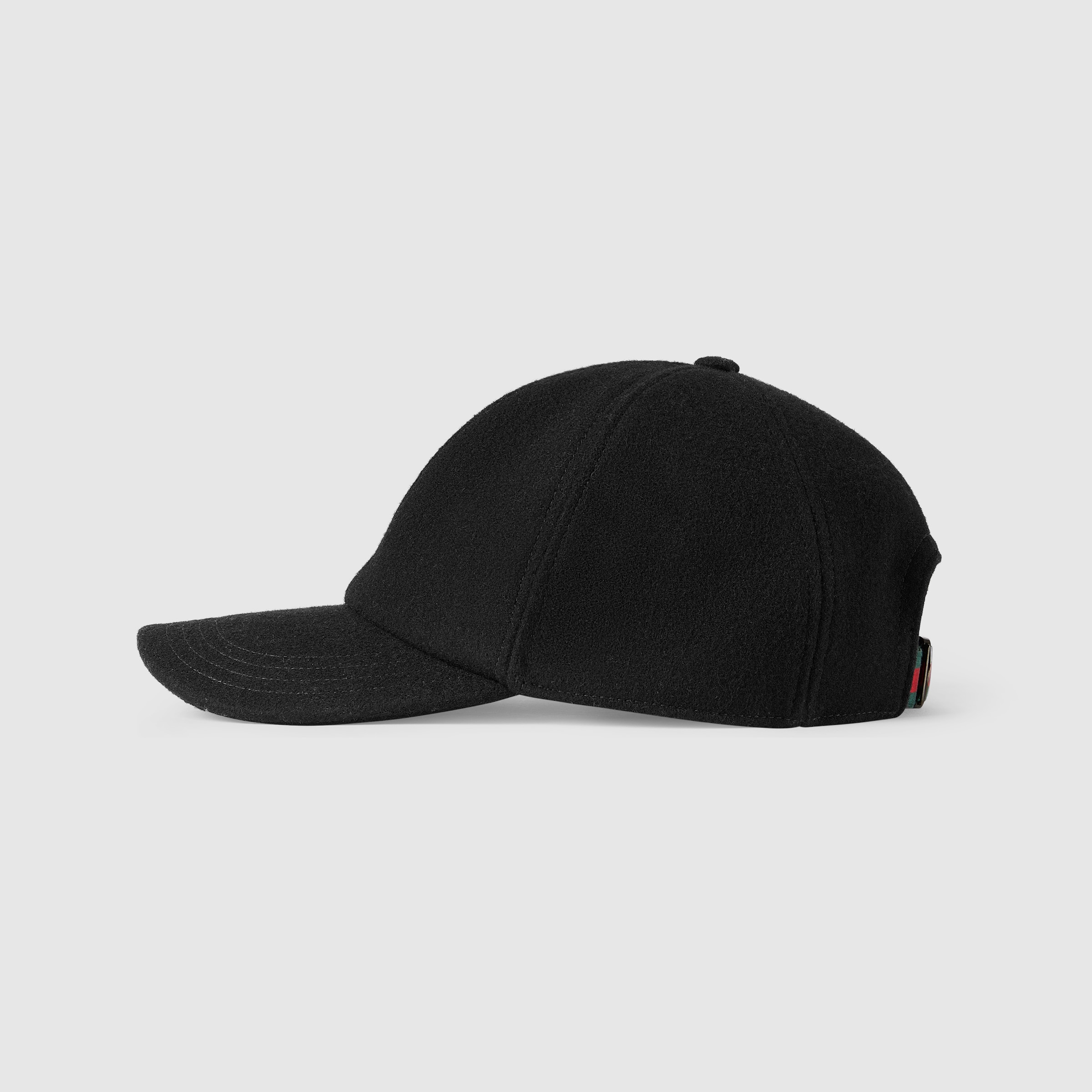 Wool baseball hat with embroidery - 2