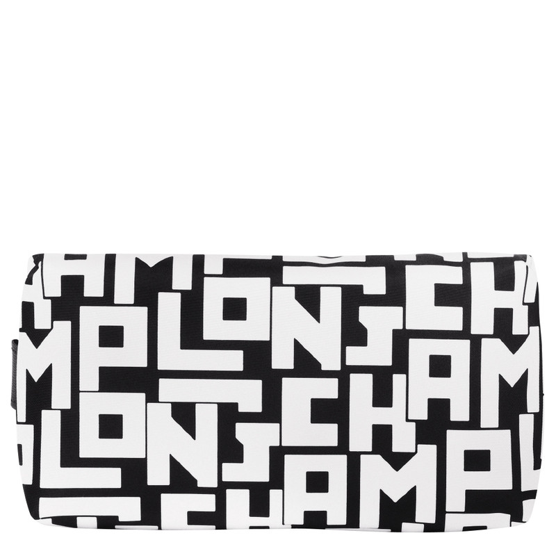 Le Pliage LGP Pouch Black/White - Canvas 3