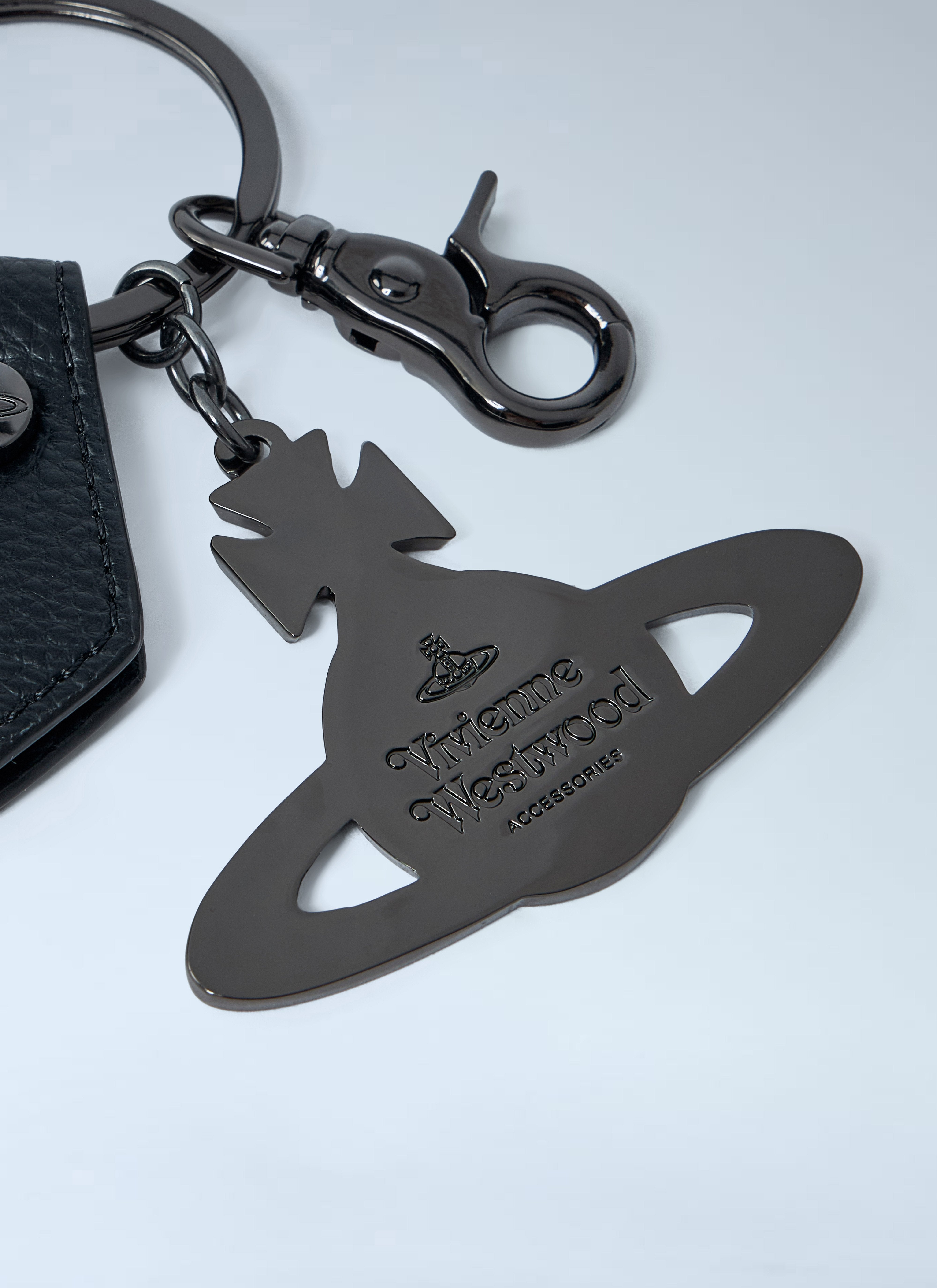 Vivienne Westwood Men Hammered Orb Keyring - 3