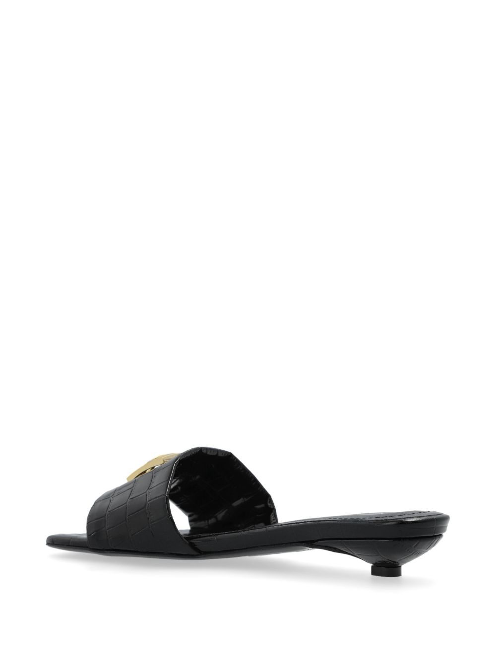 appliqué sandals - 3