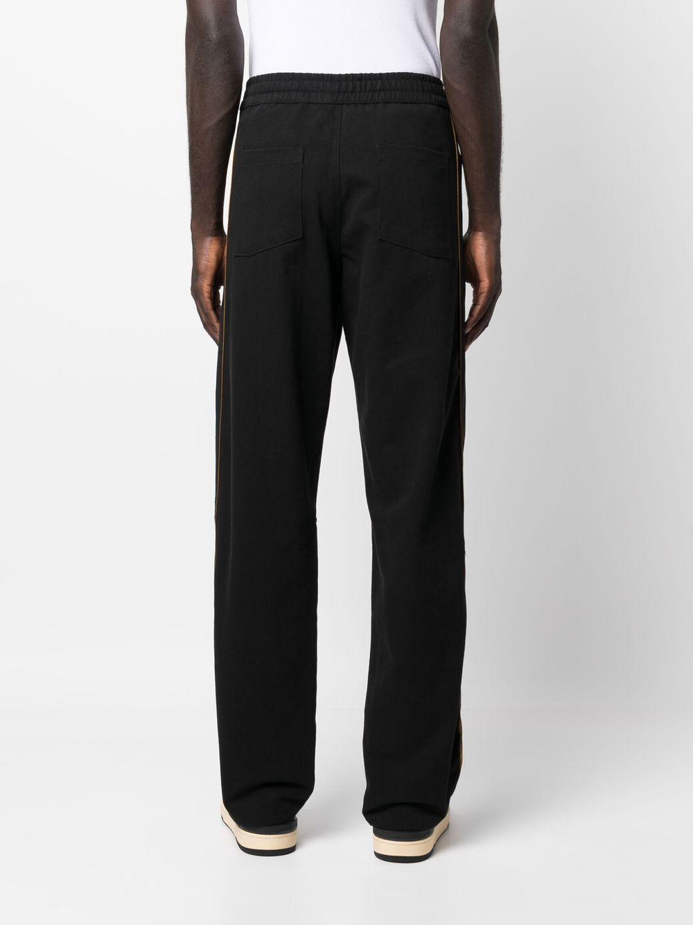 side stripe detail track pants - 4