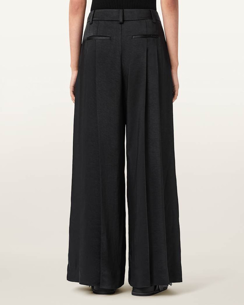 POPPY SATIN STRAIGHT LEG PANTS 9