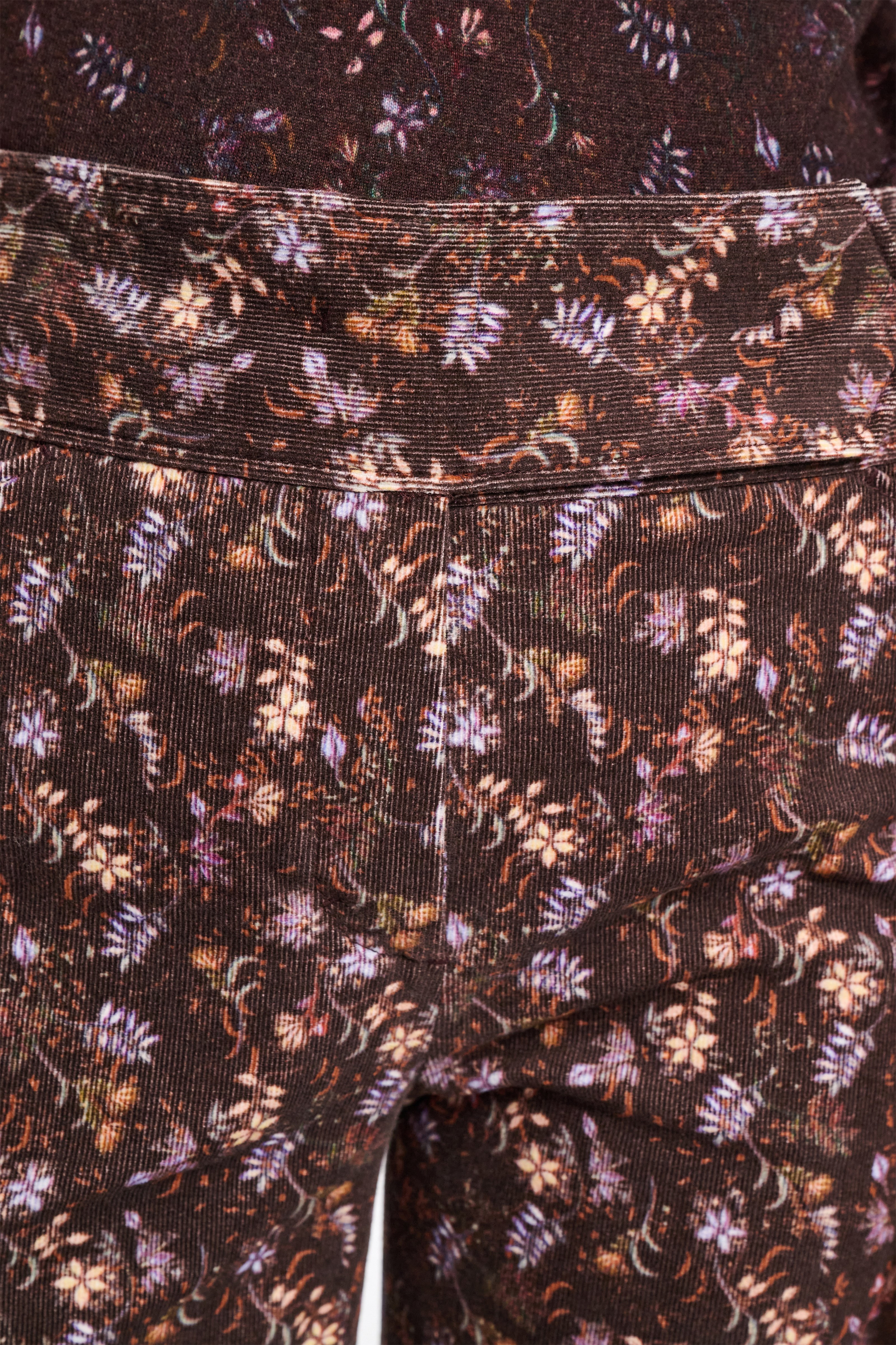 FLORAL STATEMENT pants - 5
