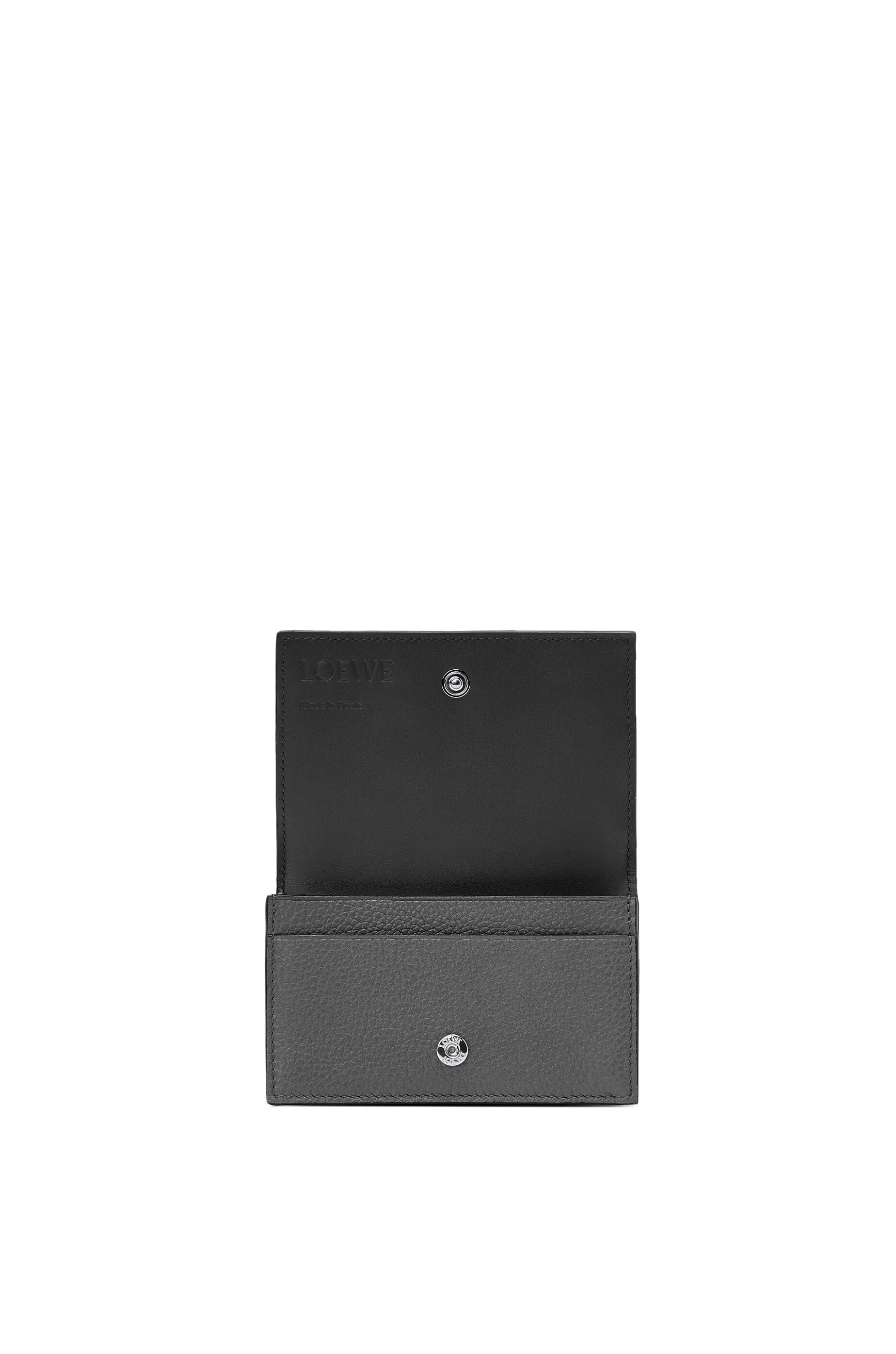 Business cardholder in soft grained calfskin - 2